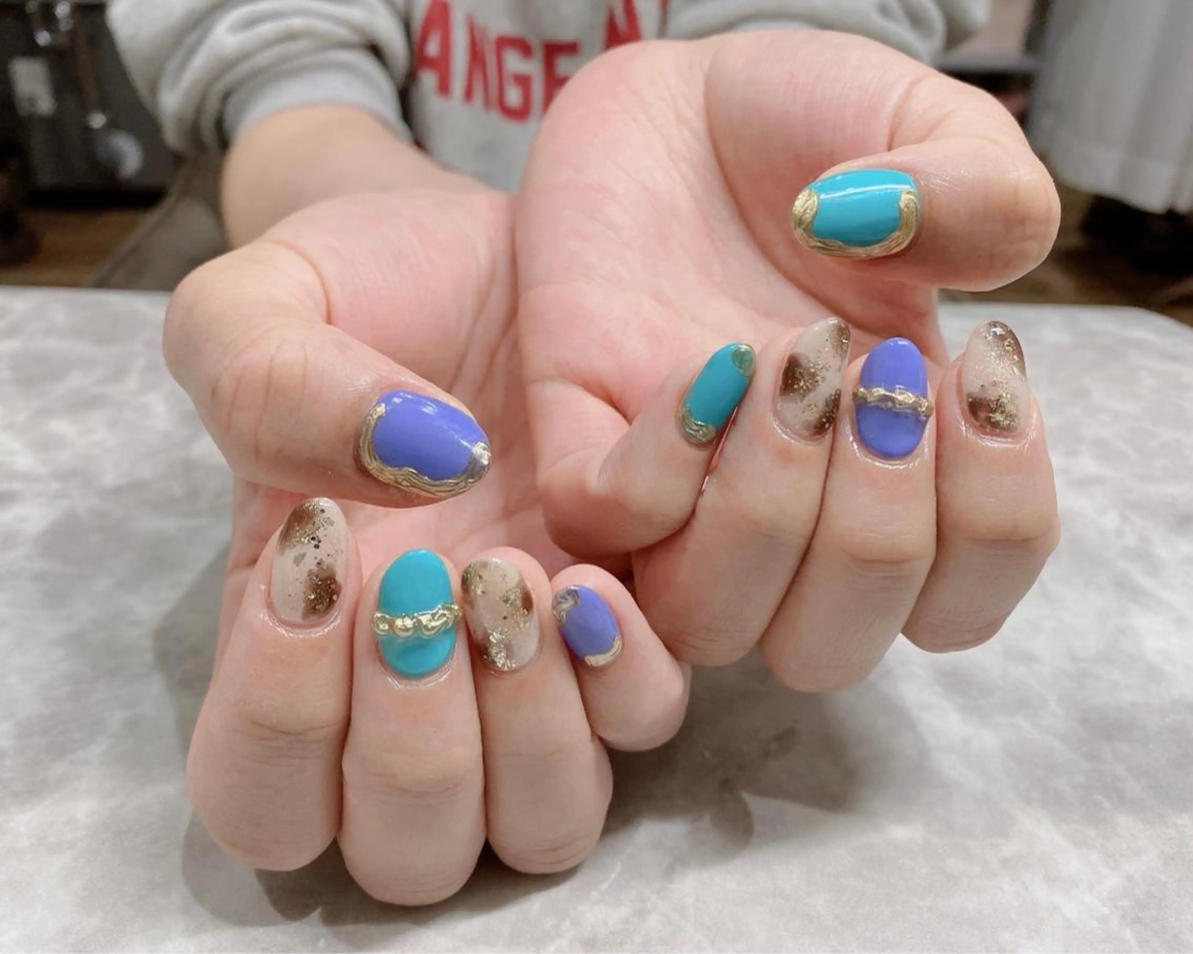 ネイル ハンドネイル NAIL Salon IP所属・長谷川 奈緒美のネイルデザイン