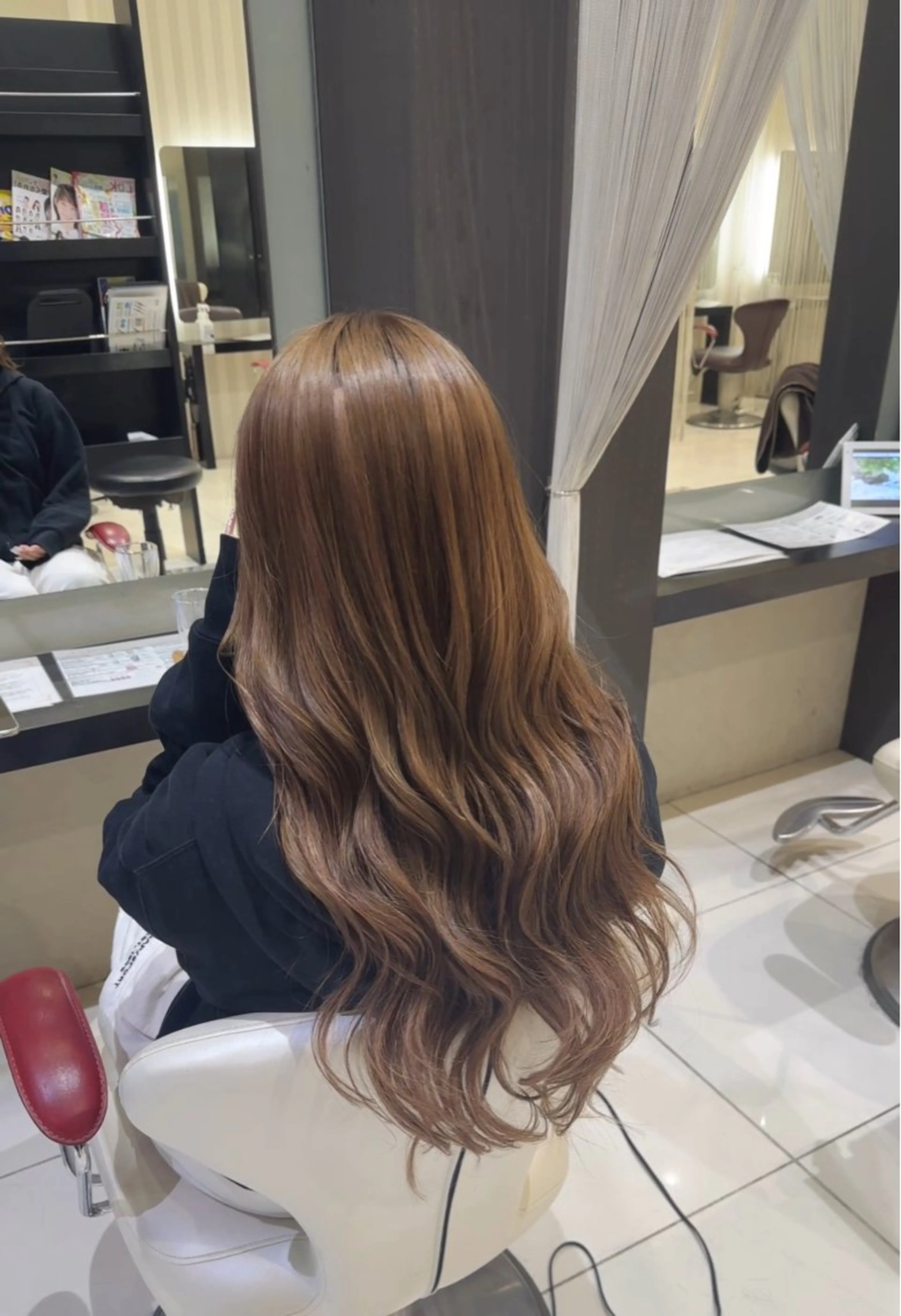 ロング 髪質改善 カット ヘアカラー トリートメント 河上 雅俊のヘアスタイル