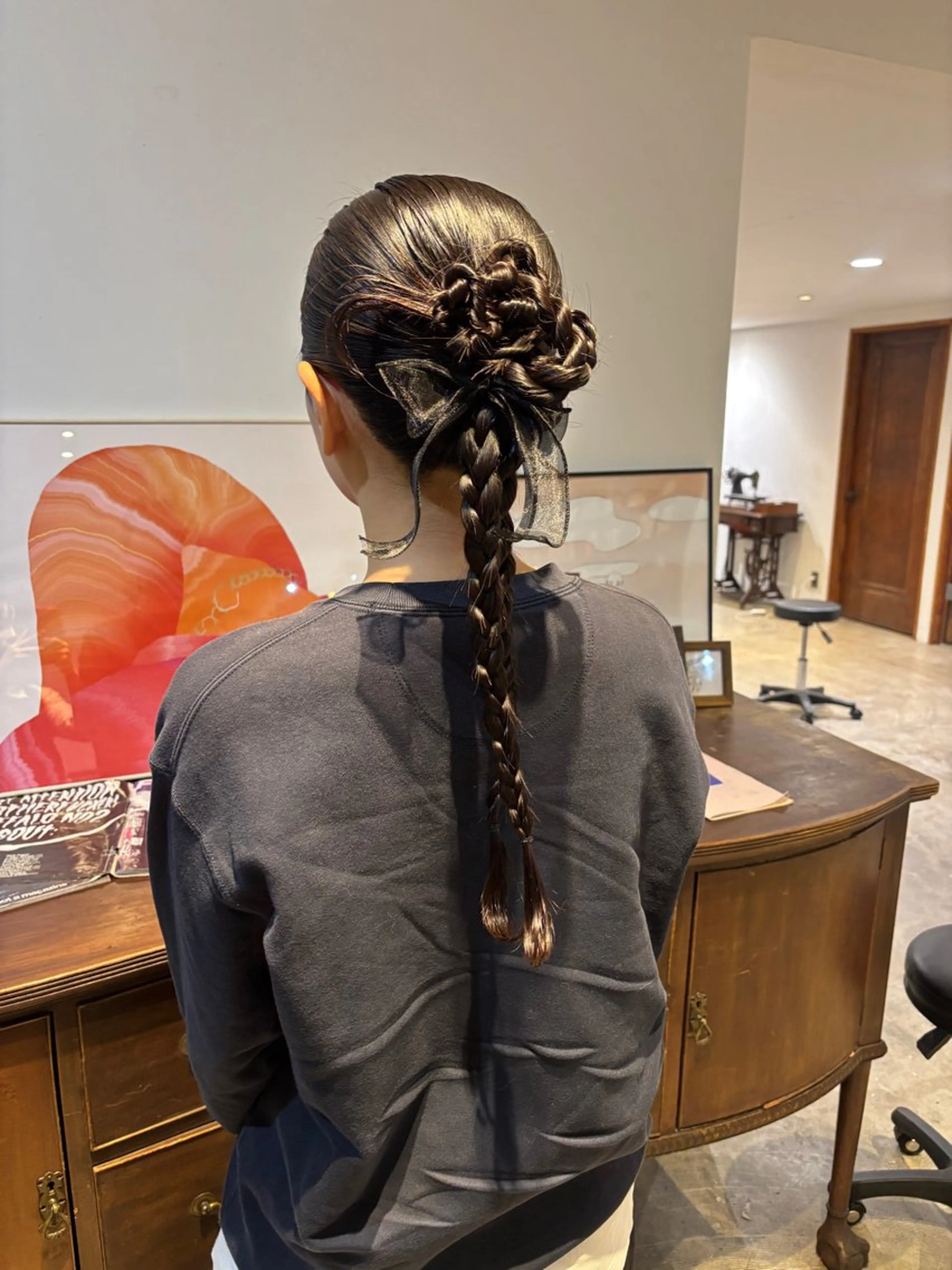 ヘアアレンジ 安藤楓華 fuka andoのヘアスタイル