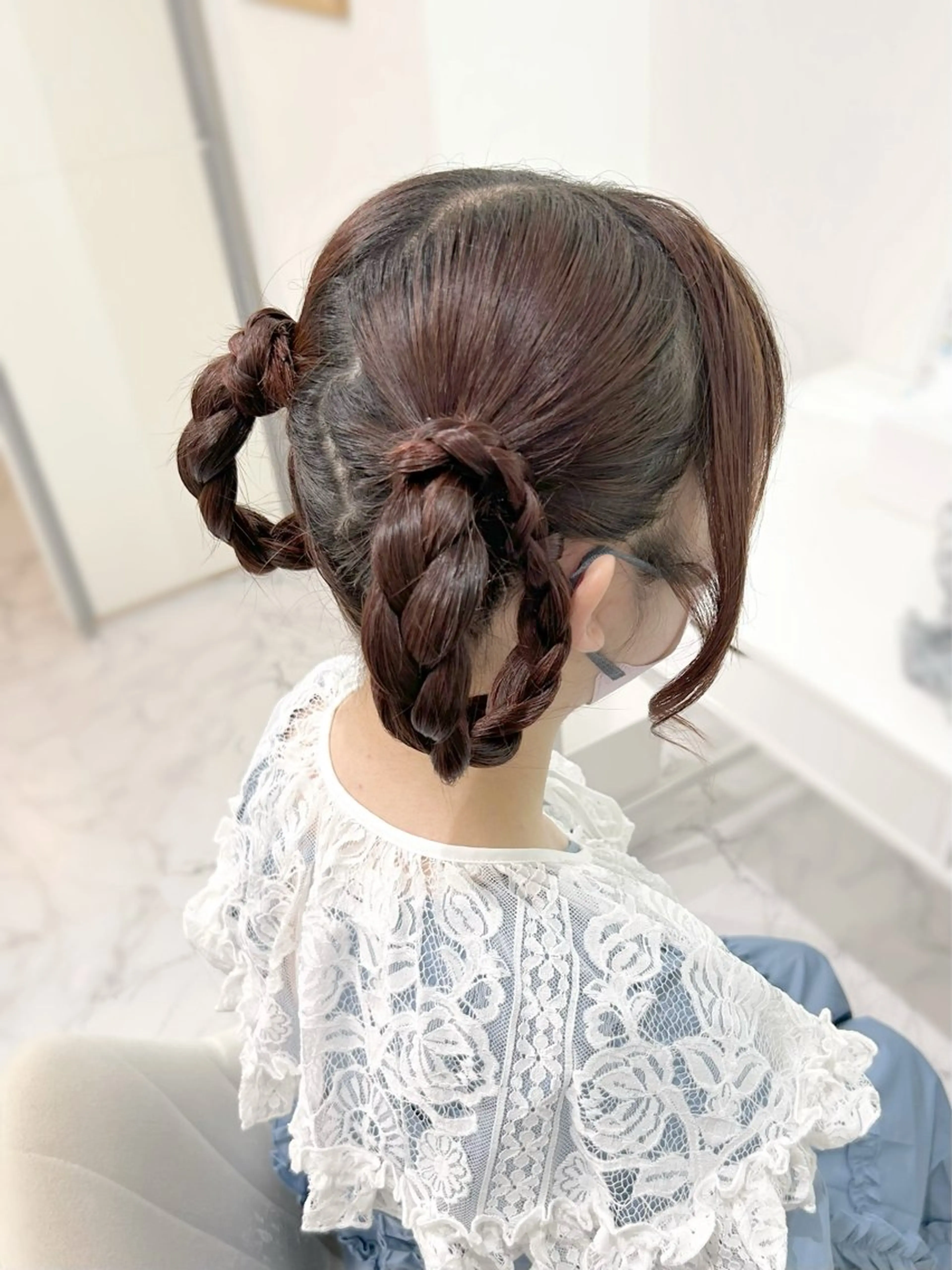 ロング ヘアセット専門店 Rのヘアスタイル