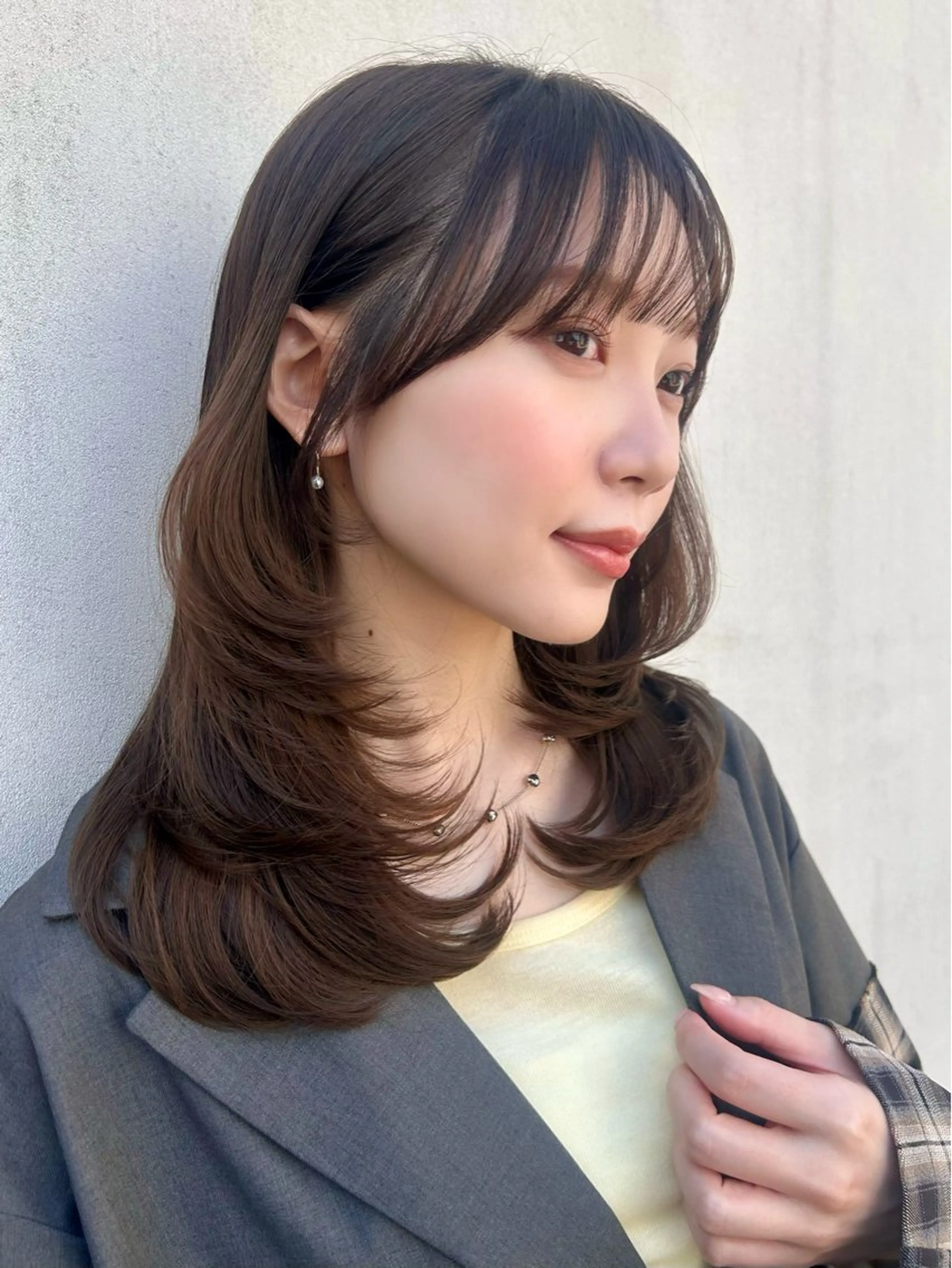 透明感カラー🩵の写真