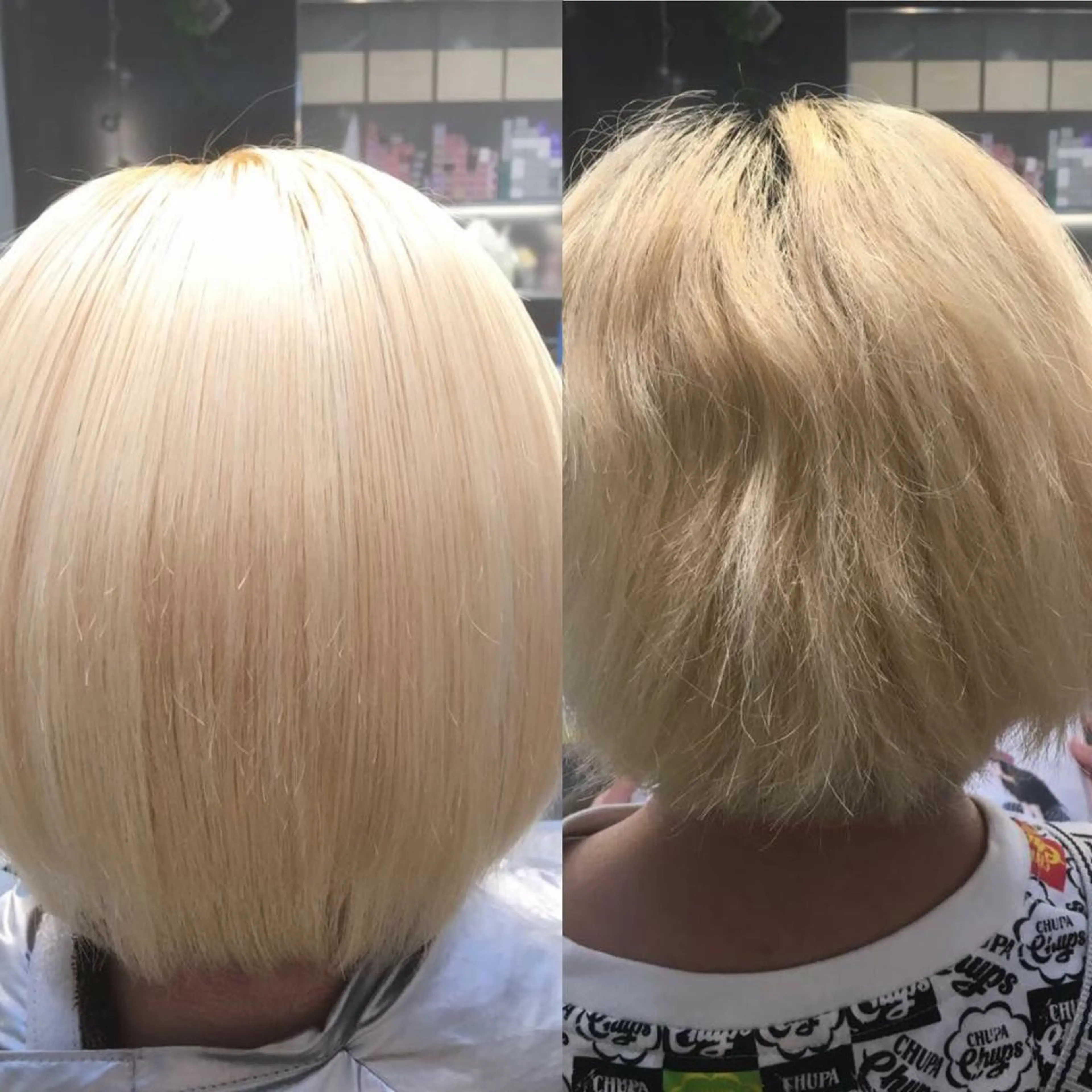 ショート カラー カット 縮毛矯正 トリートメント DOUBLE レッスンモデル募集☆のヘアスタイル