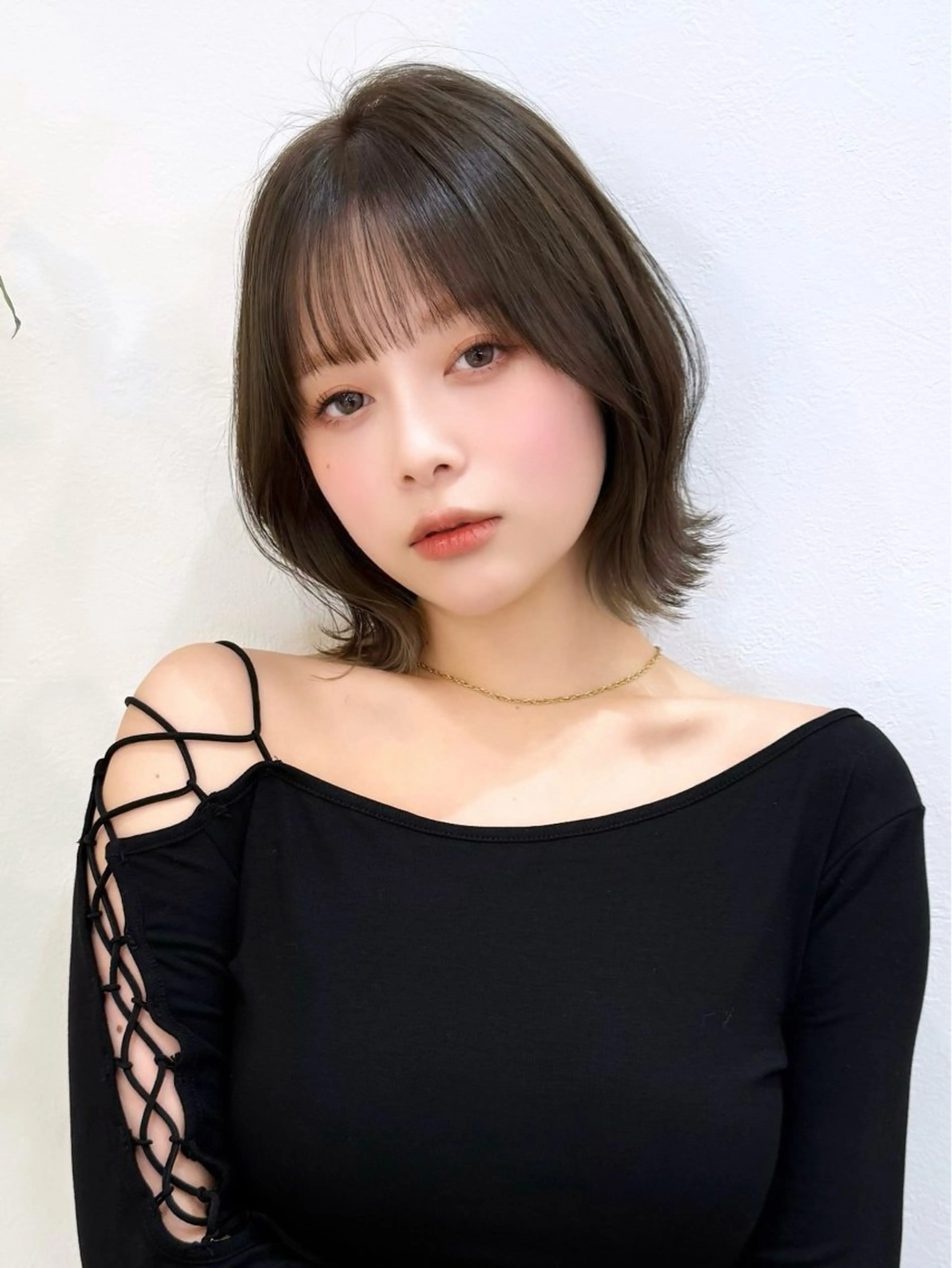 ショート くびれヘア 小顔カット 新宿/韓国ヘア kurea🎀のヘアスタイル