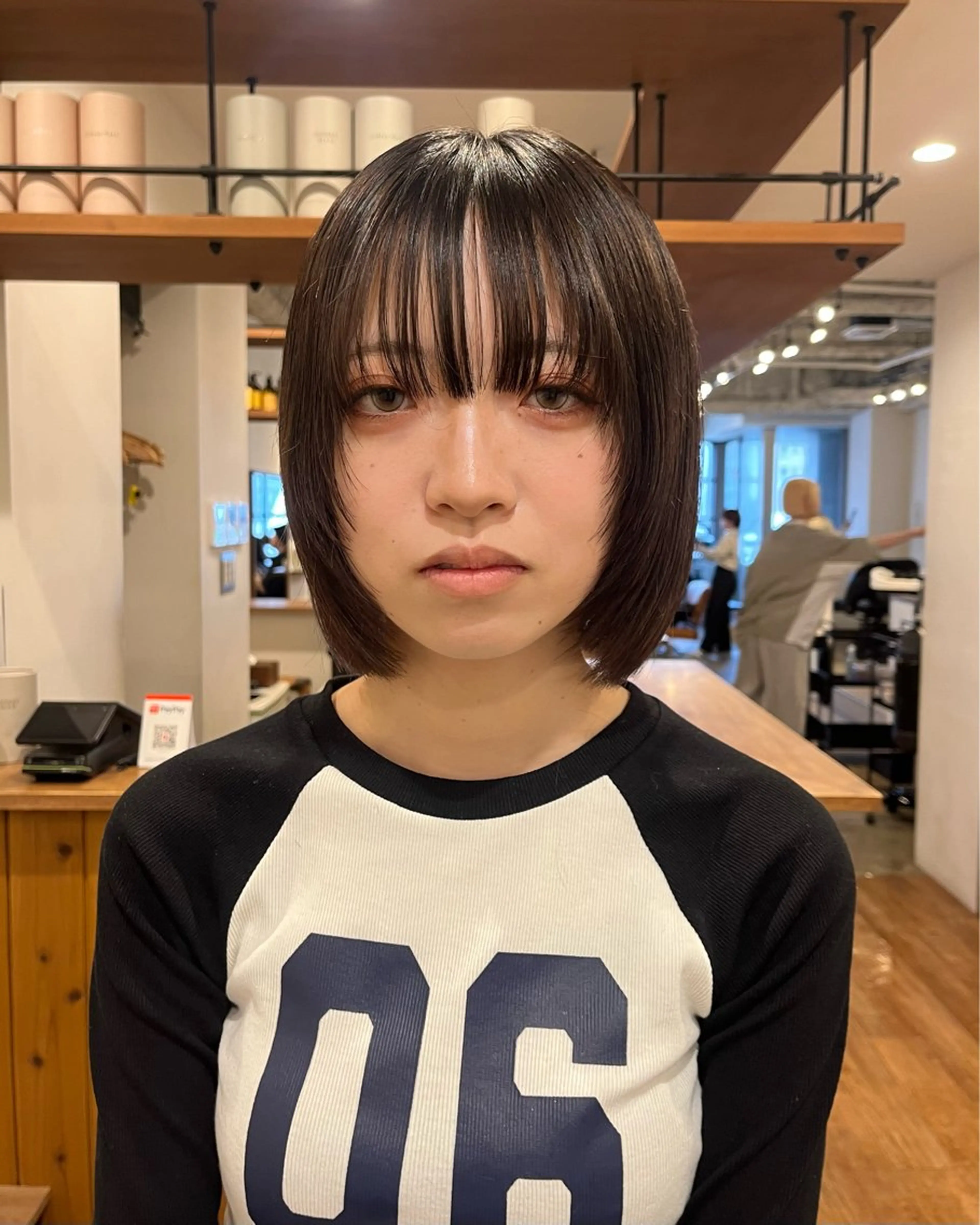 ショート ボブレイヤー ボブ レイヤーカット china/ボブ /似合わせカラーのヘアスタイル