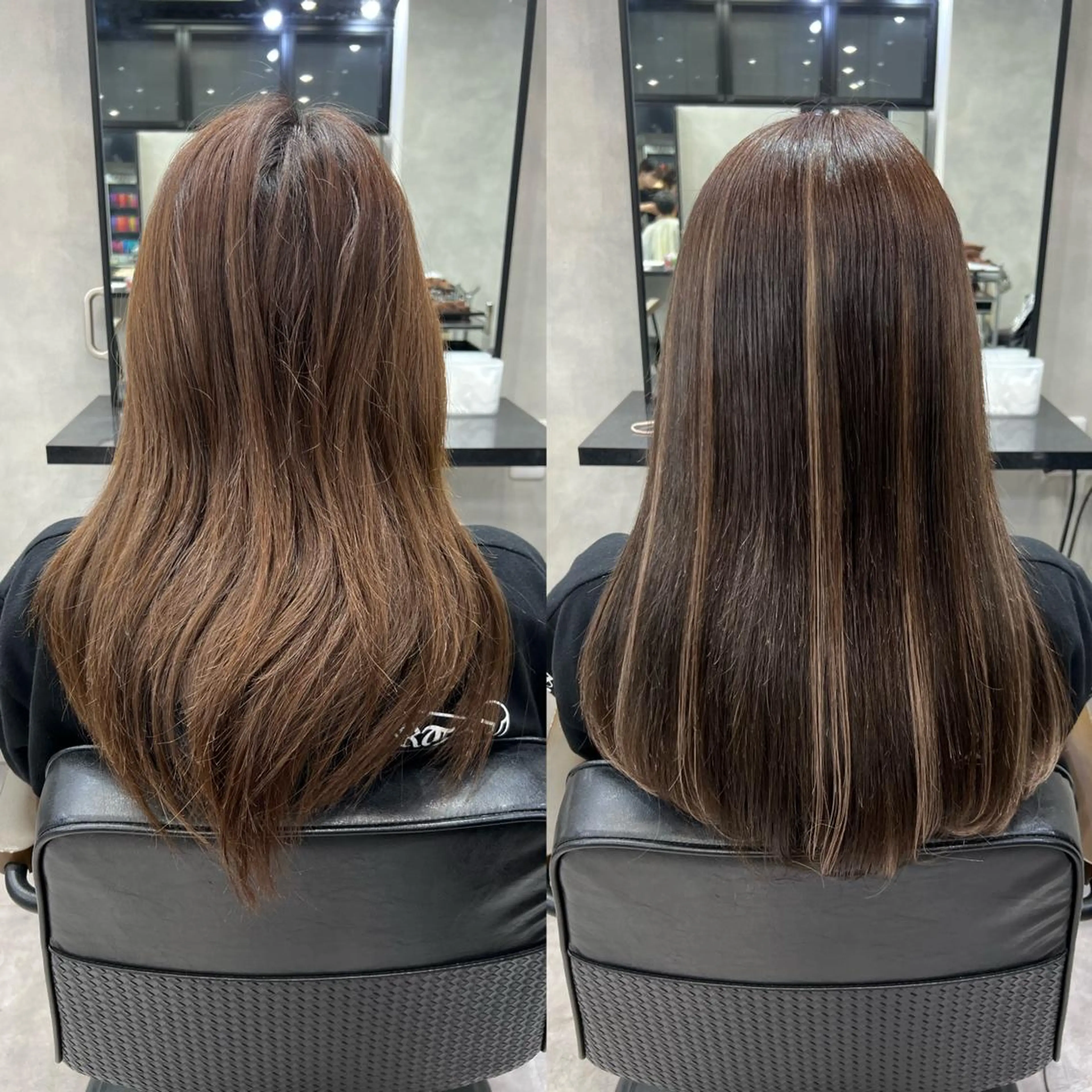 ロング カラー ヘアアレンジ シールエクステ アディクシーカラー アッシュ バレイヤージュ ベージュカラー カット ヘアカラー エクステ ar+ ❤︎ maiのヘアスタイル