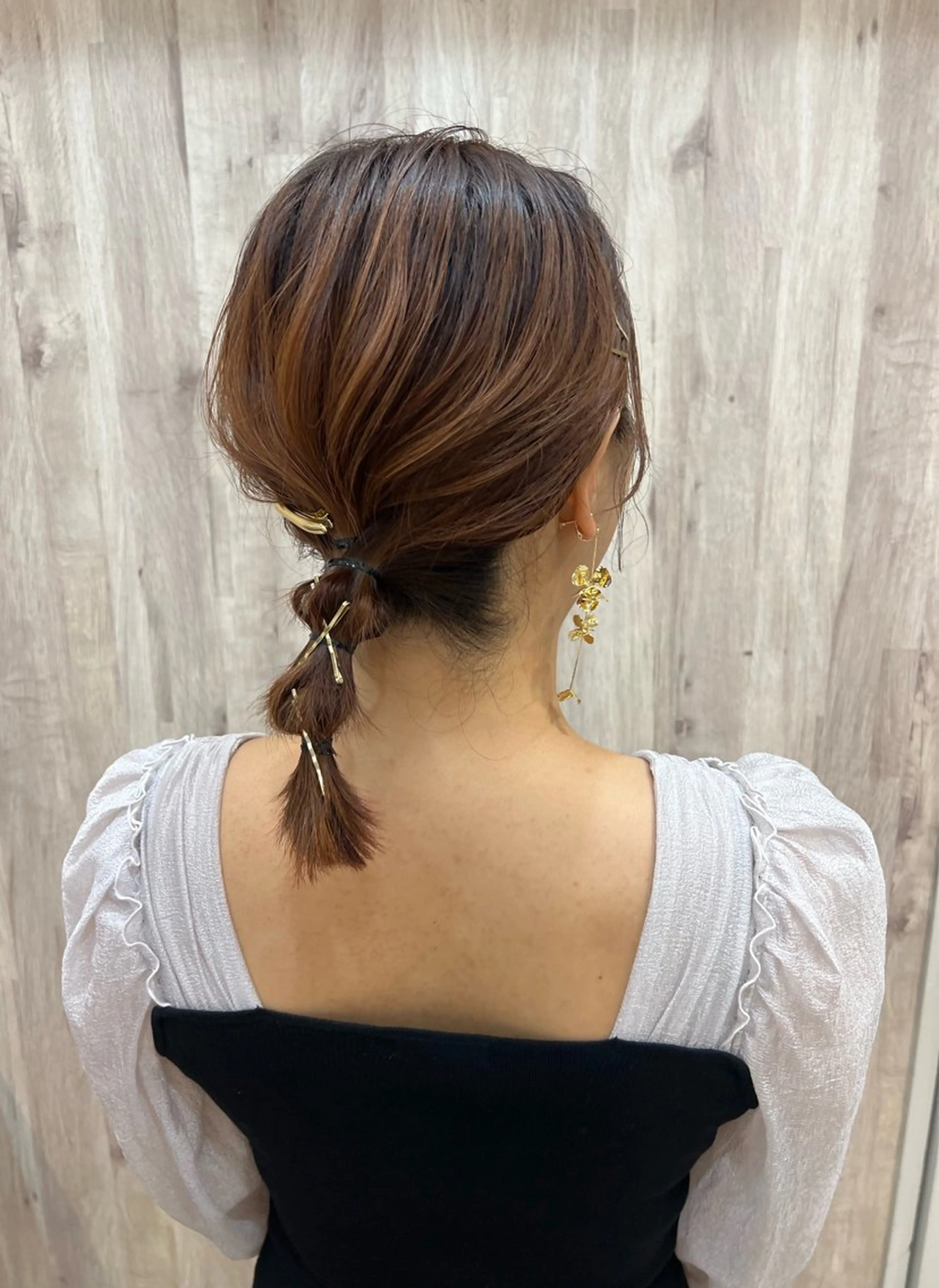 ヘアアレンジ 玉ねぎヘアー ヘアセット ヘアメイクネイリスト 💄💅hidemiのヘアスタイル