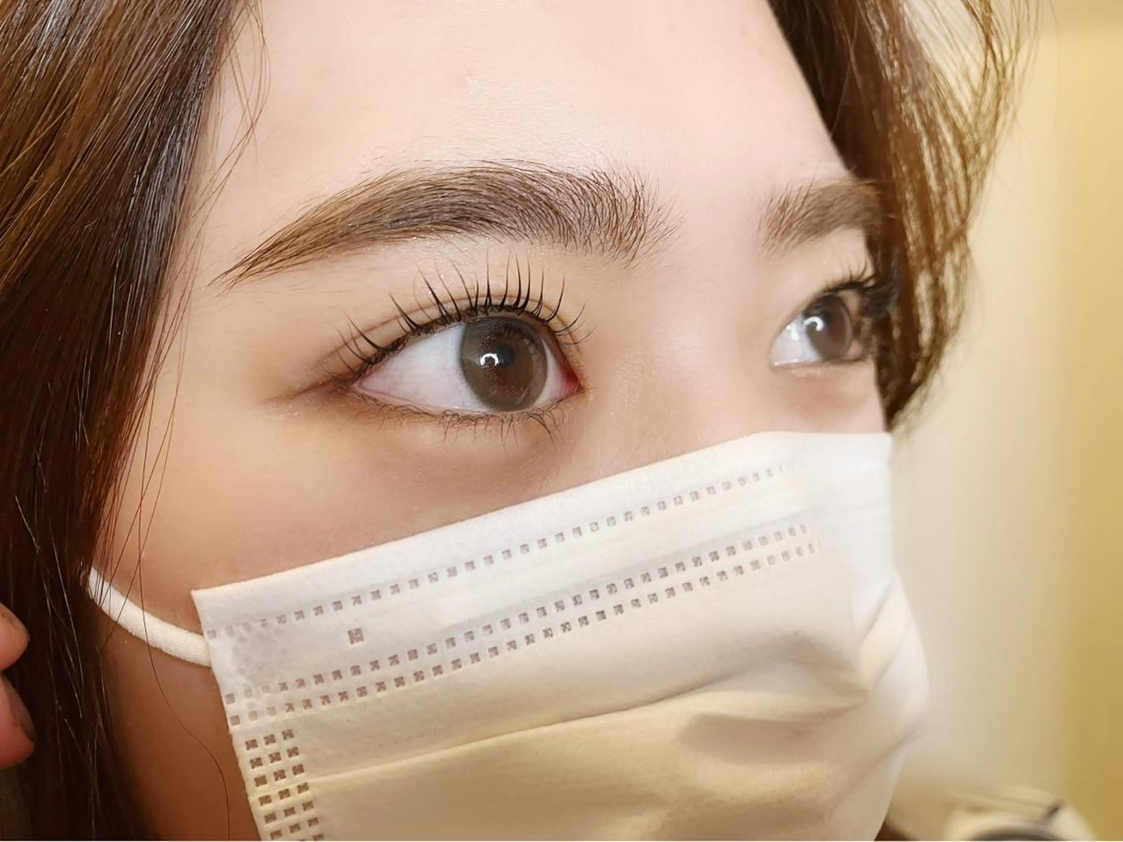 マツエク・マツパ パリジェンヌラッシュリフト 一重×まつ毛パーマ Hair&Make Nahoのマツエク・マツパデザイン