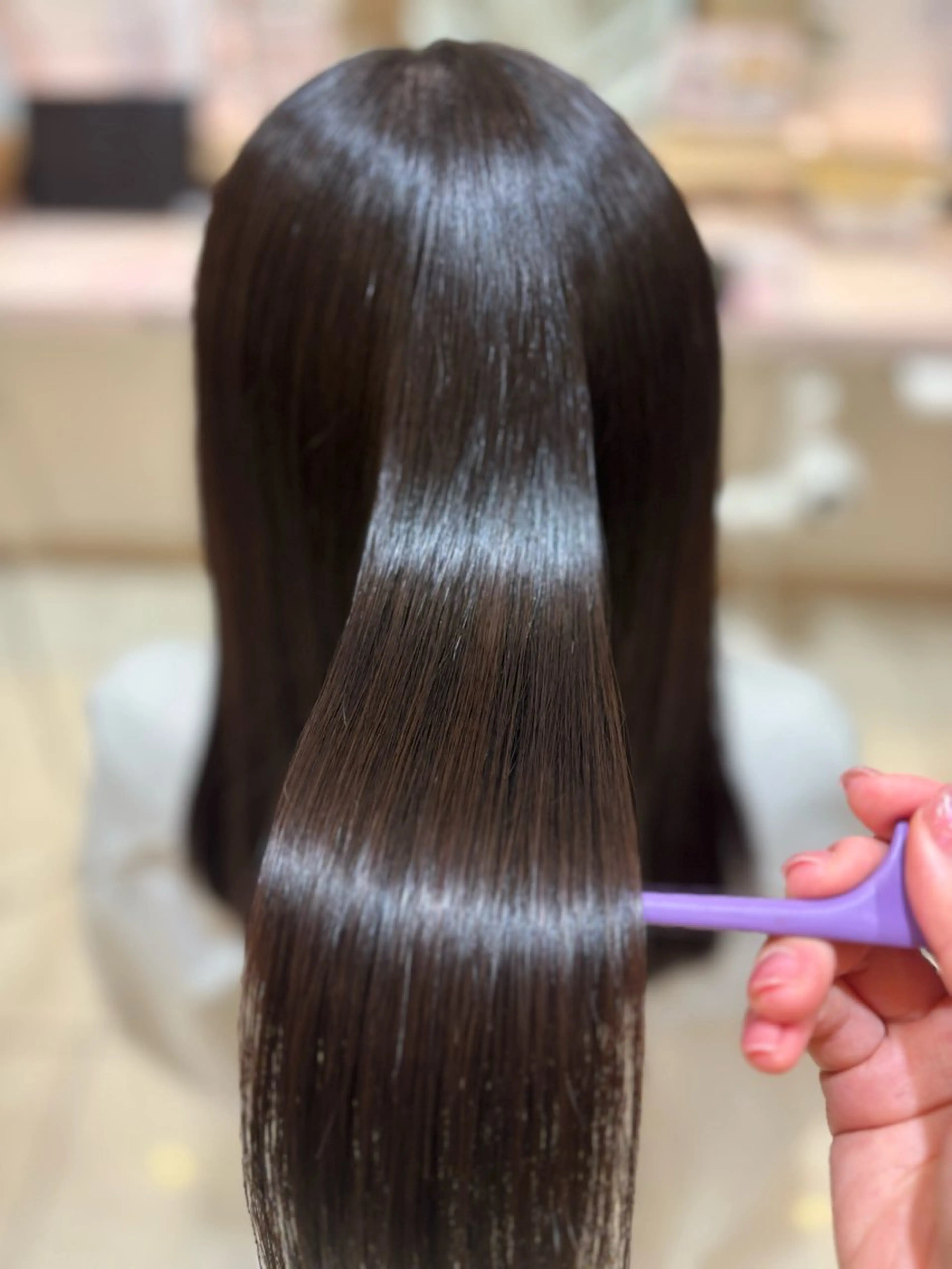 カット+縮毛矯正の写真