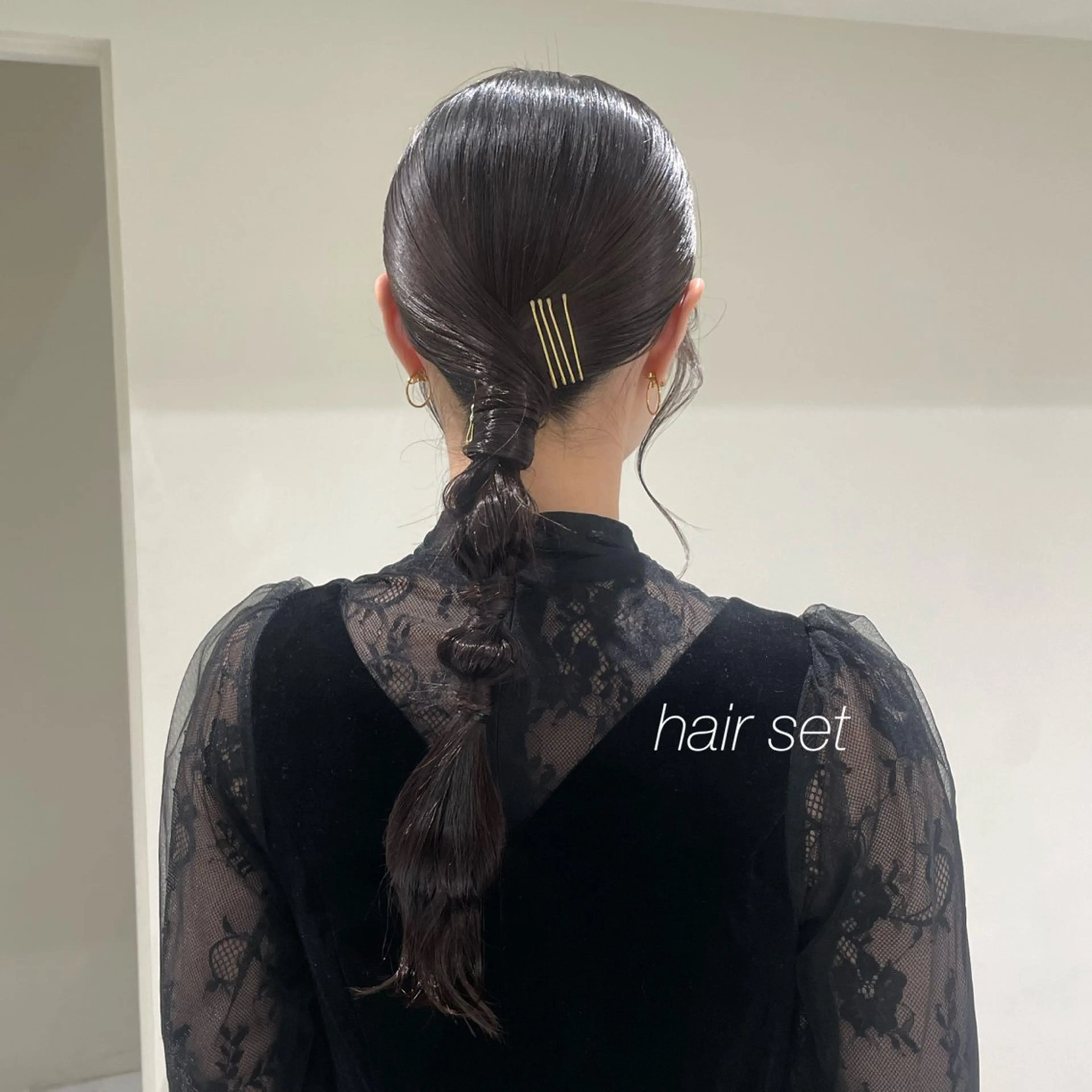 ヘアアレンジ kanon本厚木 シースルーマッシュのヘアスタイル