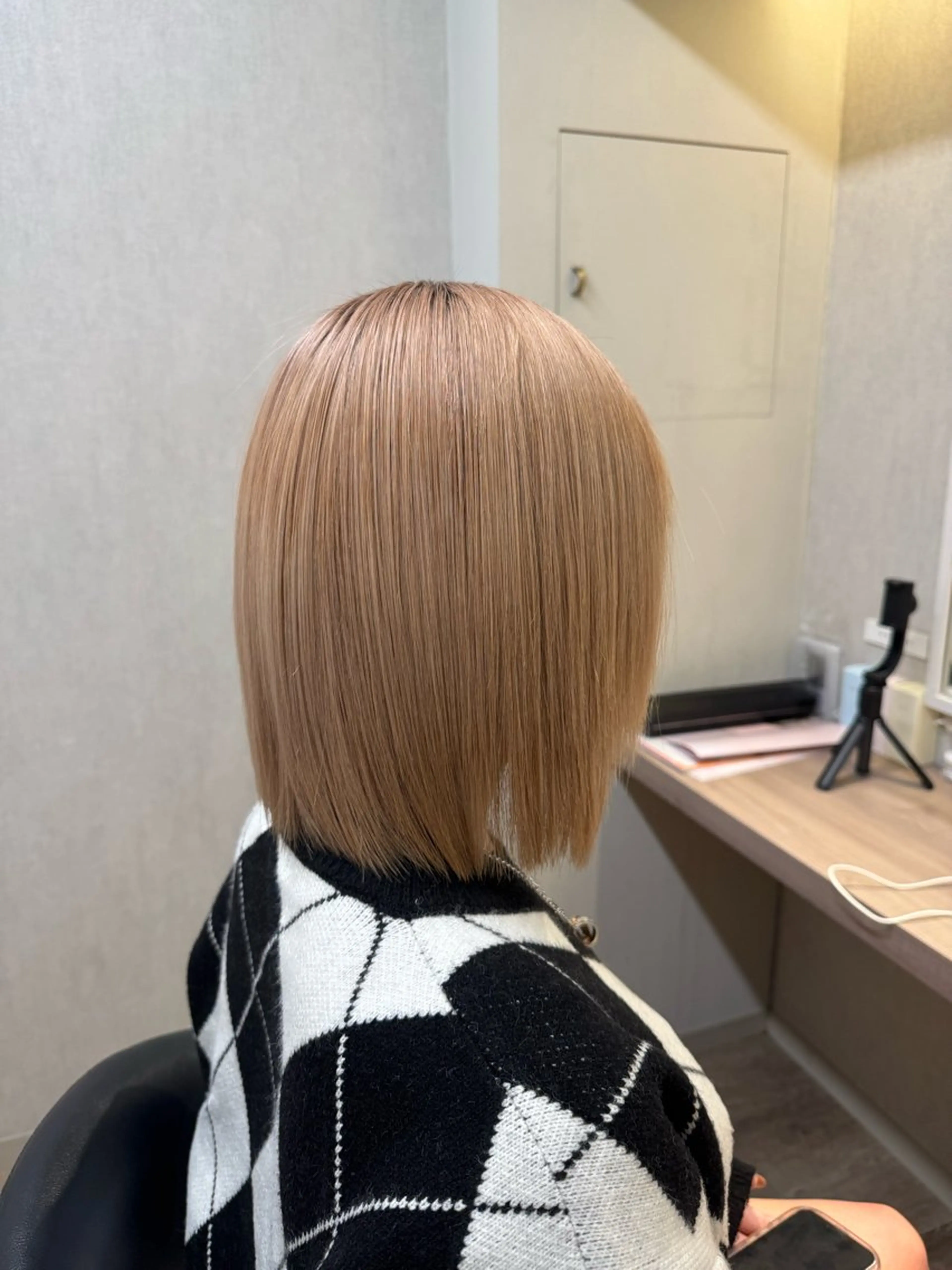 ミディアム 小澤 凌雅のヘアスタイル