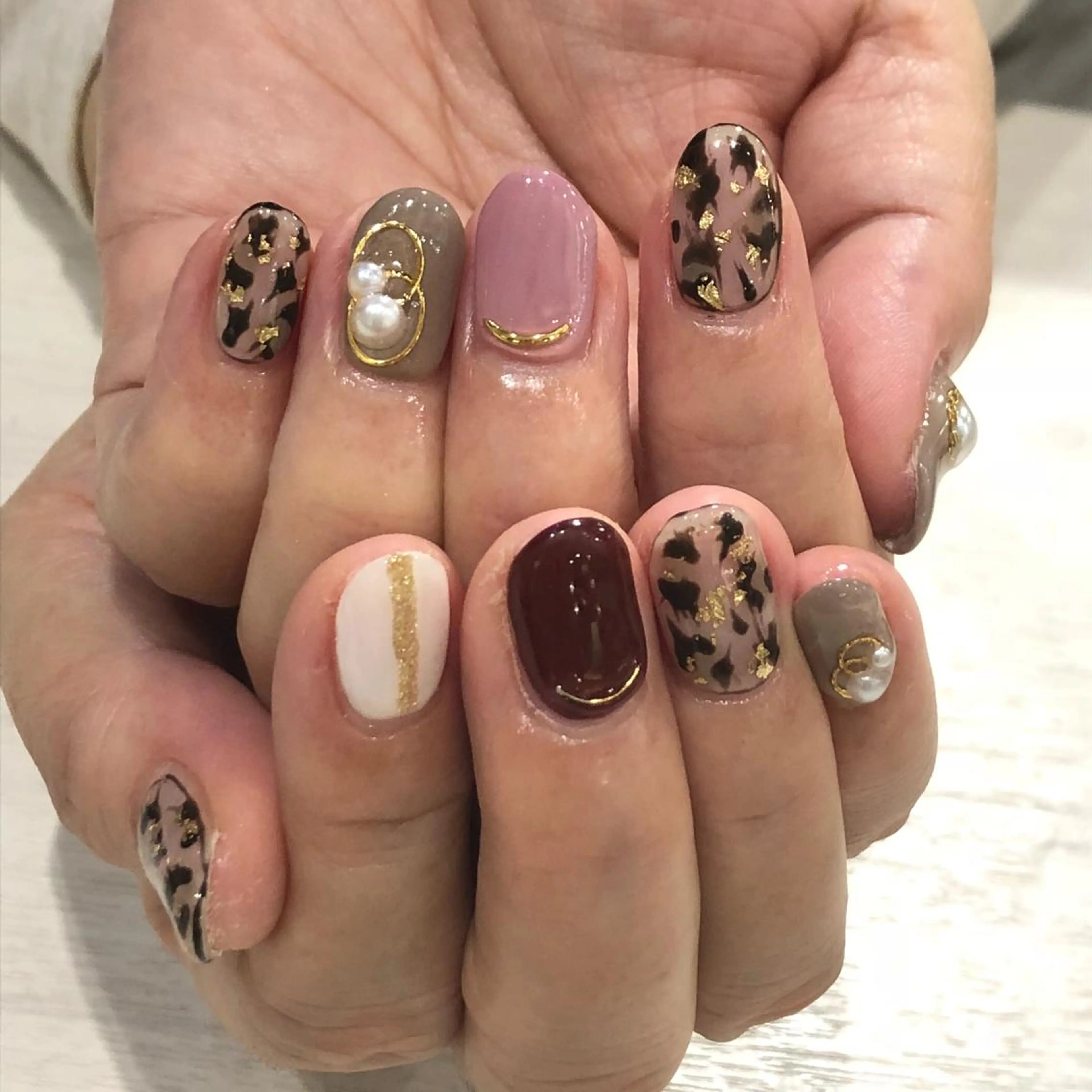 ネイル 福田 加奈のネイルデザイン