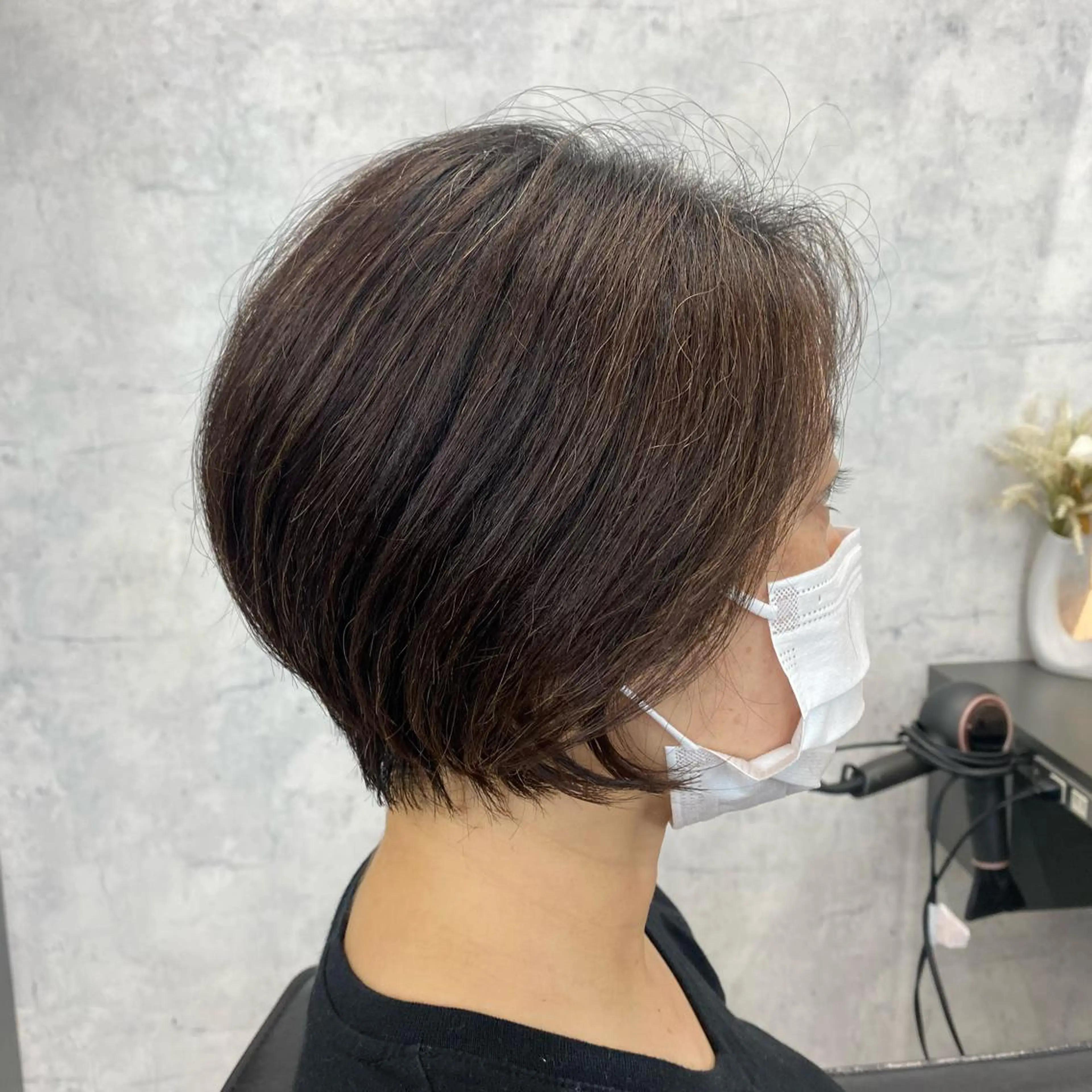 ショート Misora/ボブ/ レイヤー/艶カラーのヘアスタイル