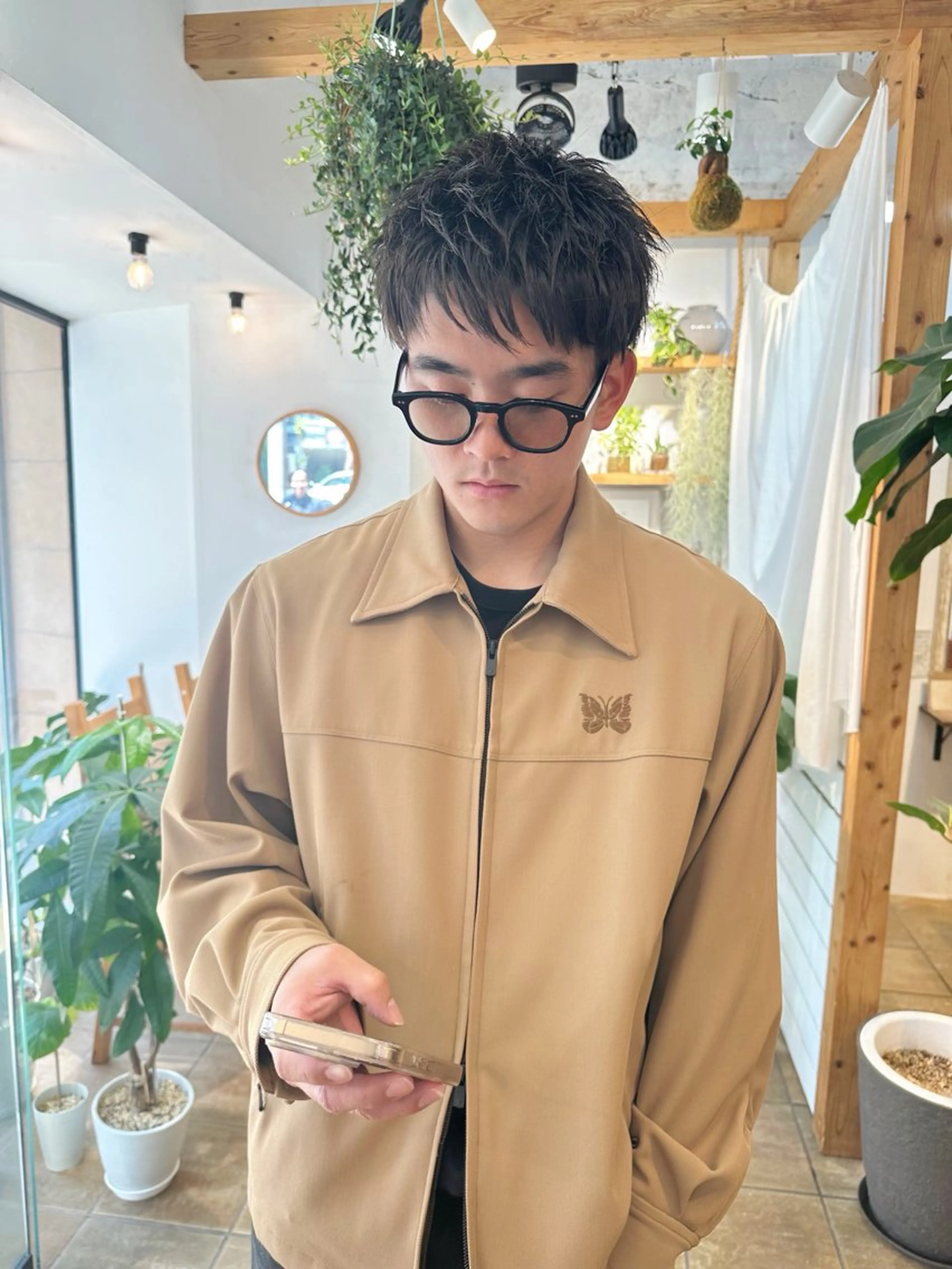 ショート メンズ カネコ ナナミのヘアスタイル