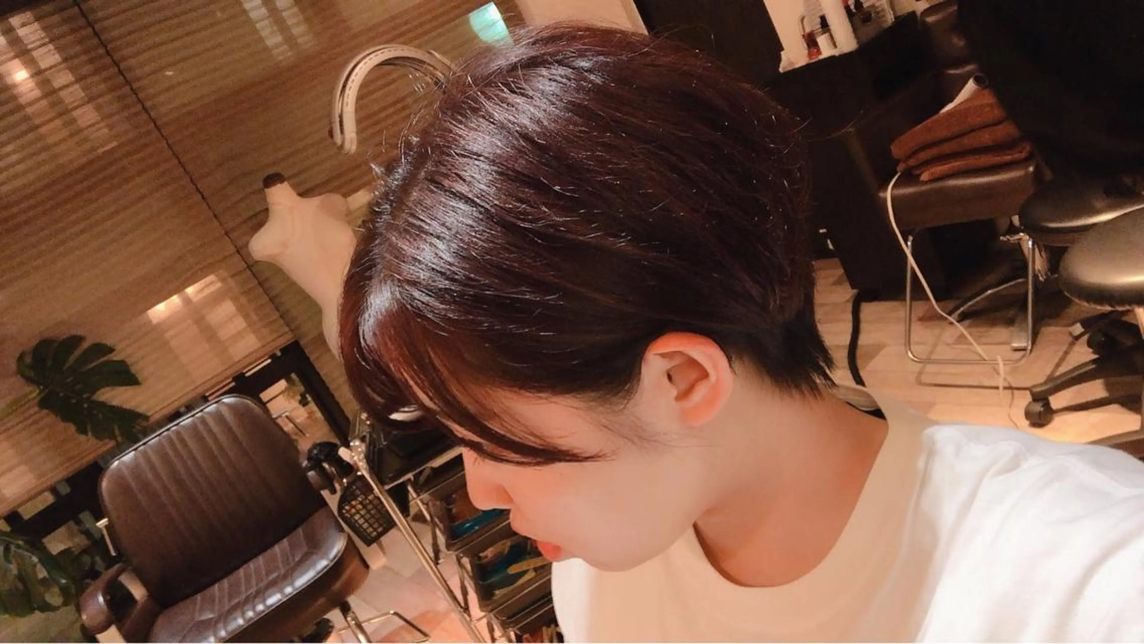 ショート 大田 留衣のヘアスタイル