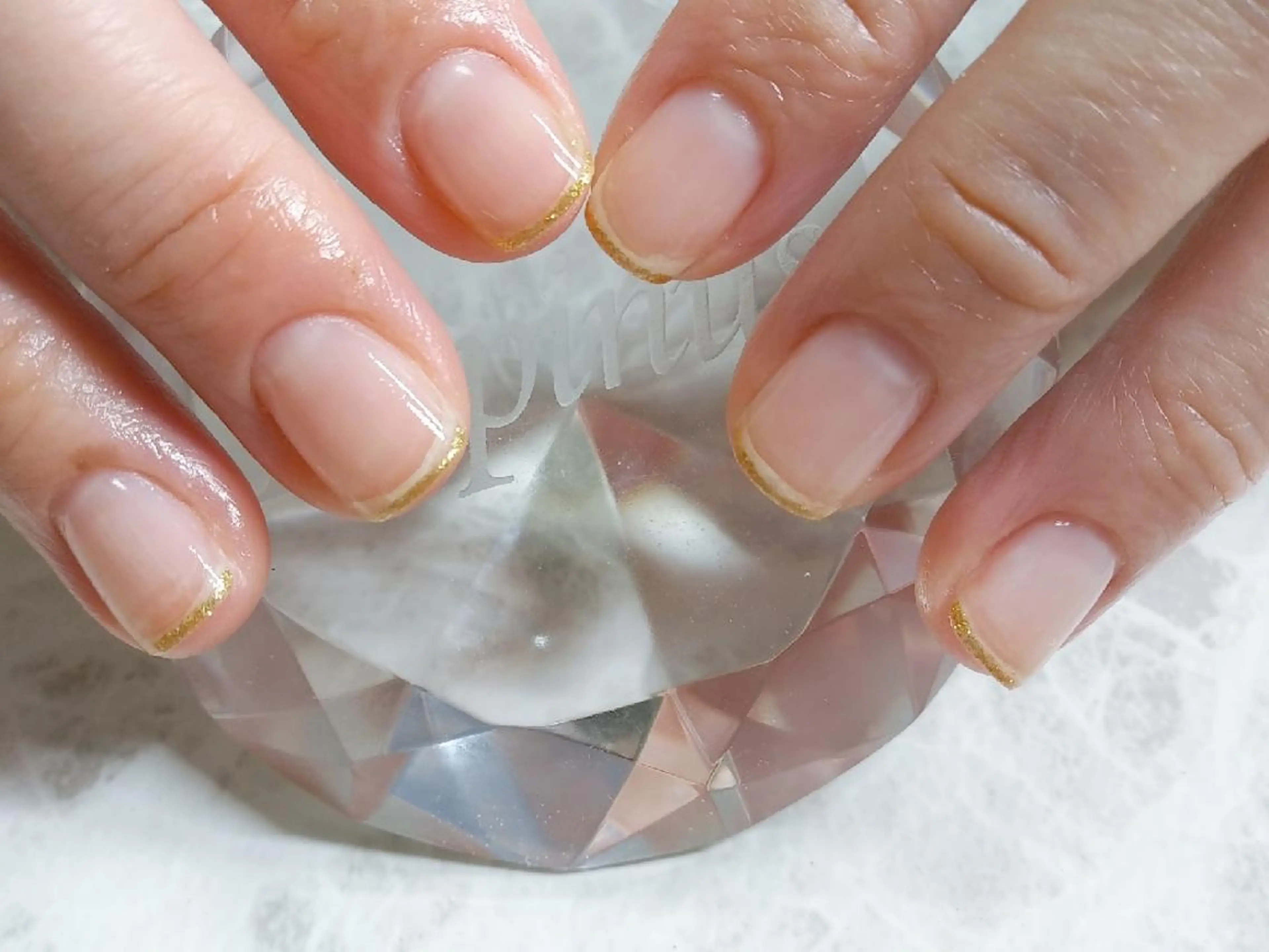 ネイル ラメ(グリッター) Lupinus所属・Lupinus ルピナスのネイルデザイン