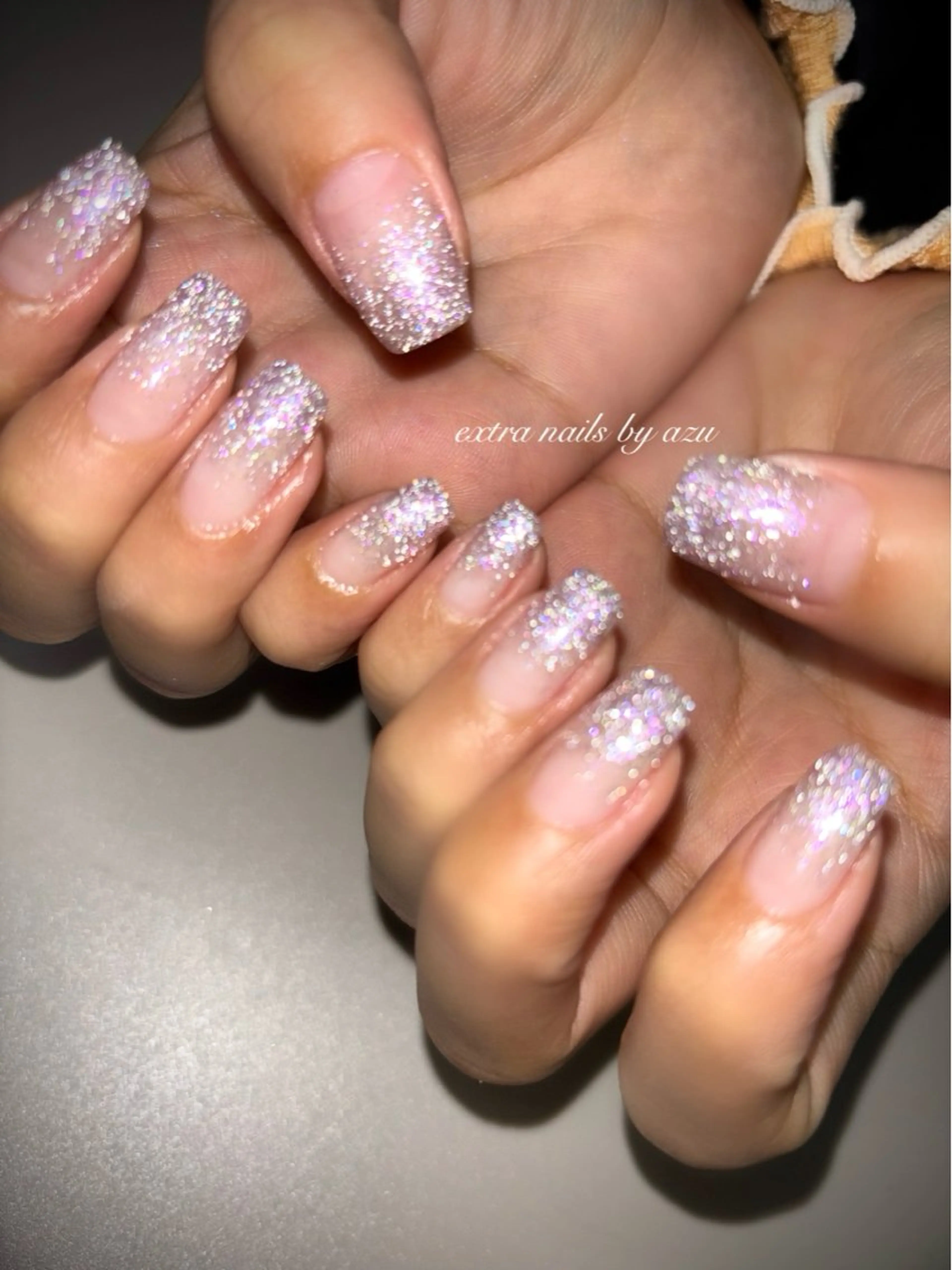 ネイル フラッシュネイル ハンドネイル extranails ／lemellaのネイルデザイン