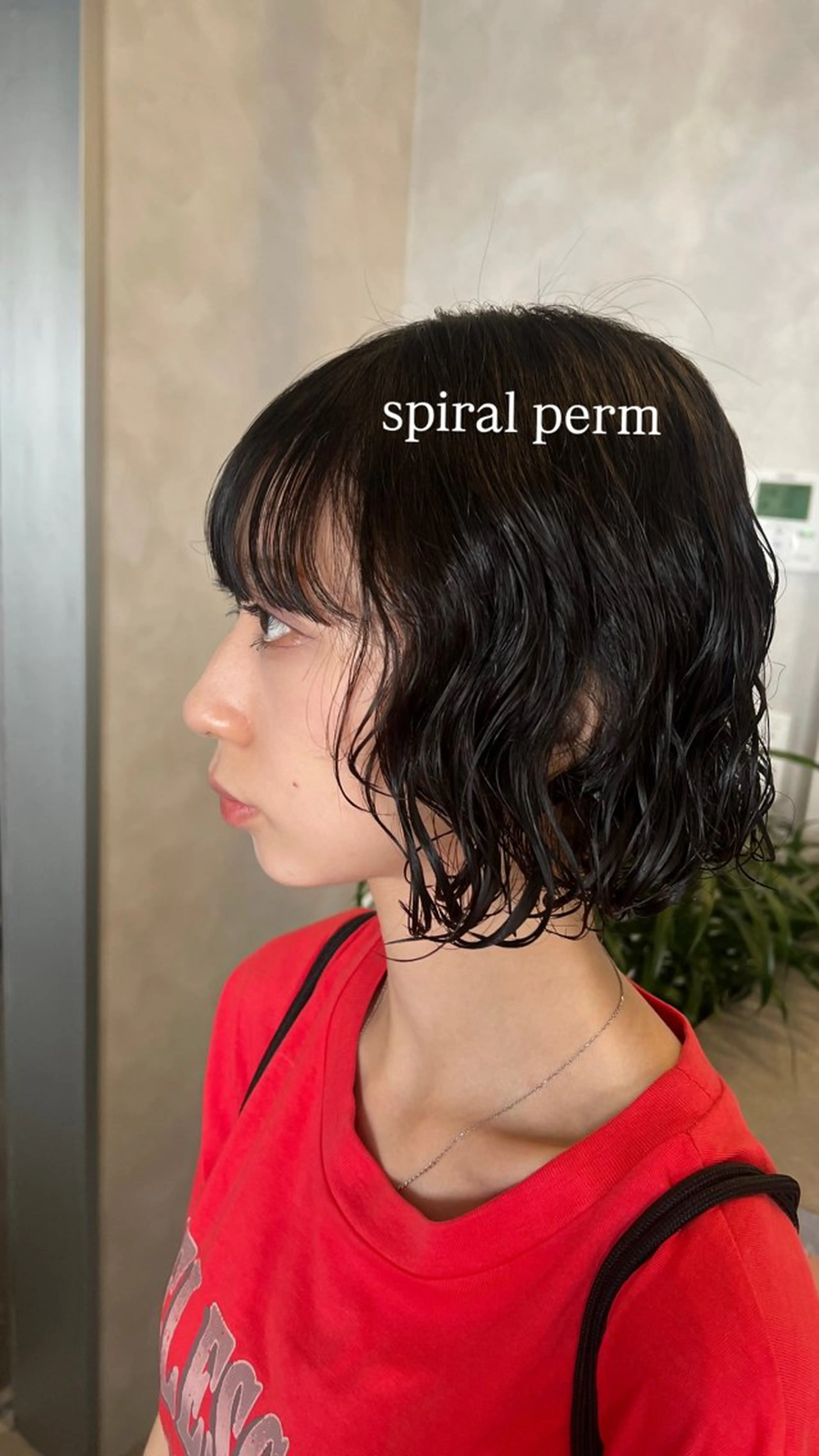 ショート パーマ 梅田/ 髪質改善/ 似合わせ/RINKAのヘアスタイル