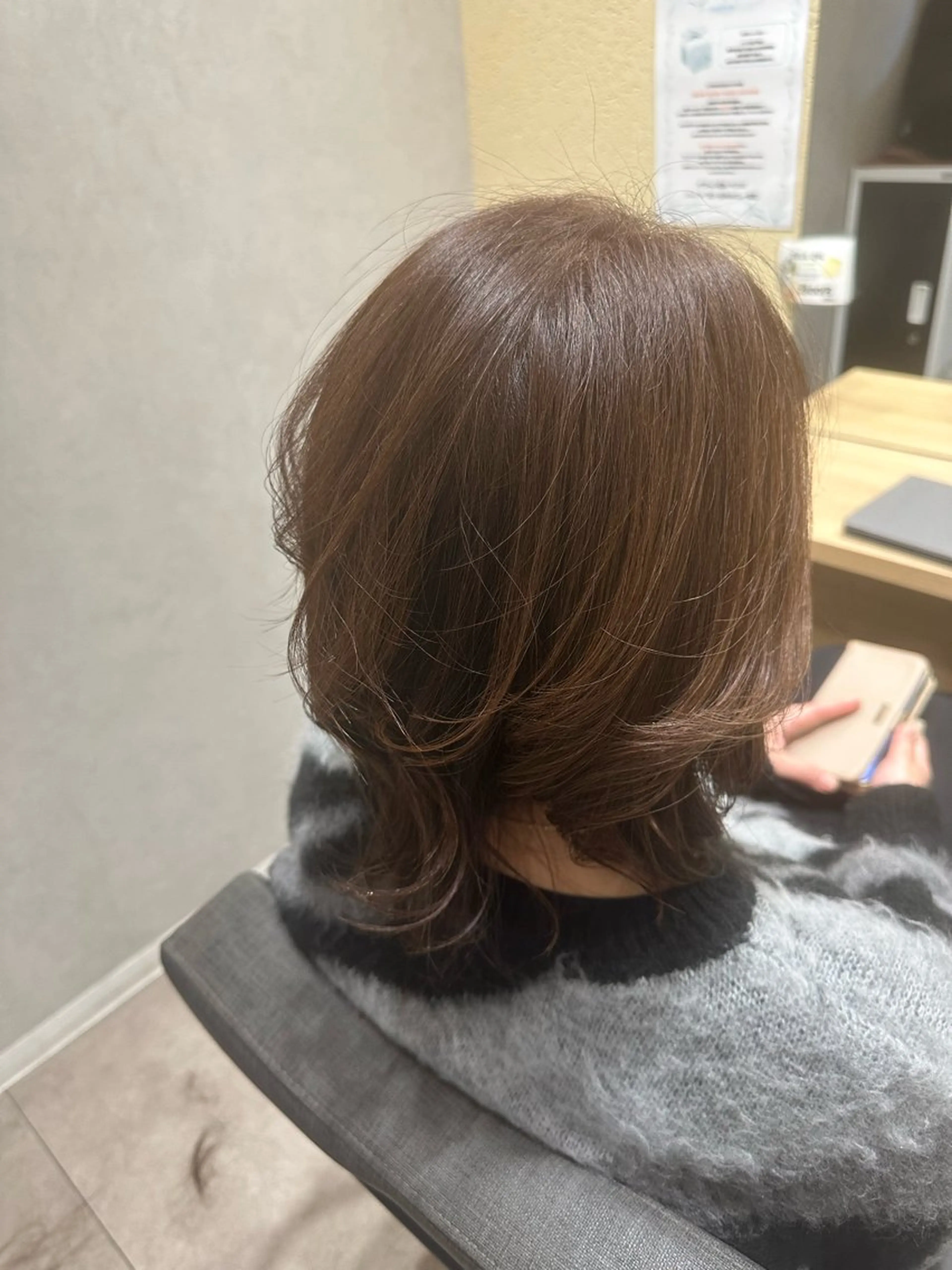 ミディアム 猫大好き❤️美容師 keiのヘアスタイル