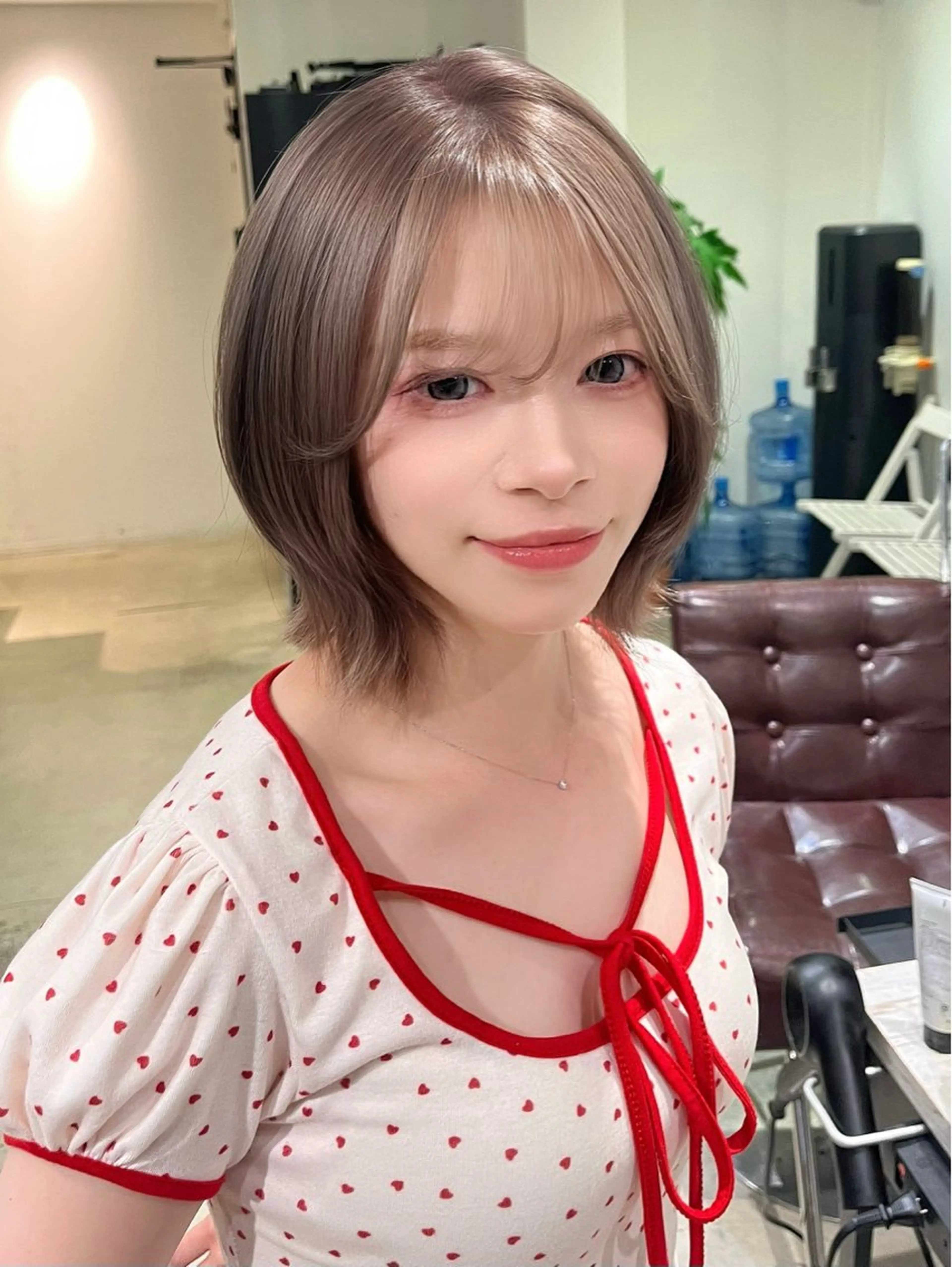 ショート ハイトーン🫧艶髪 MAIKAのヘアスタイル