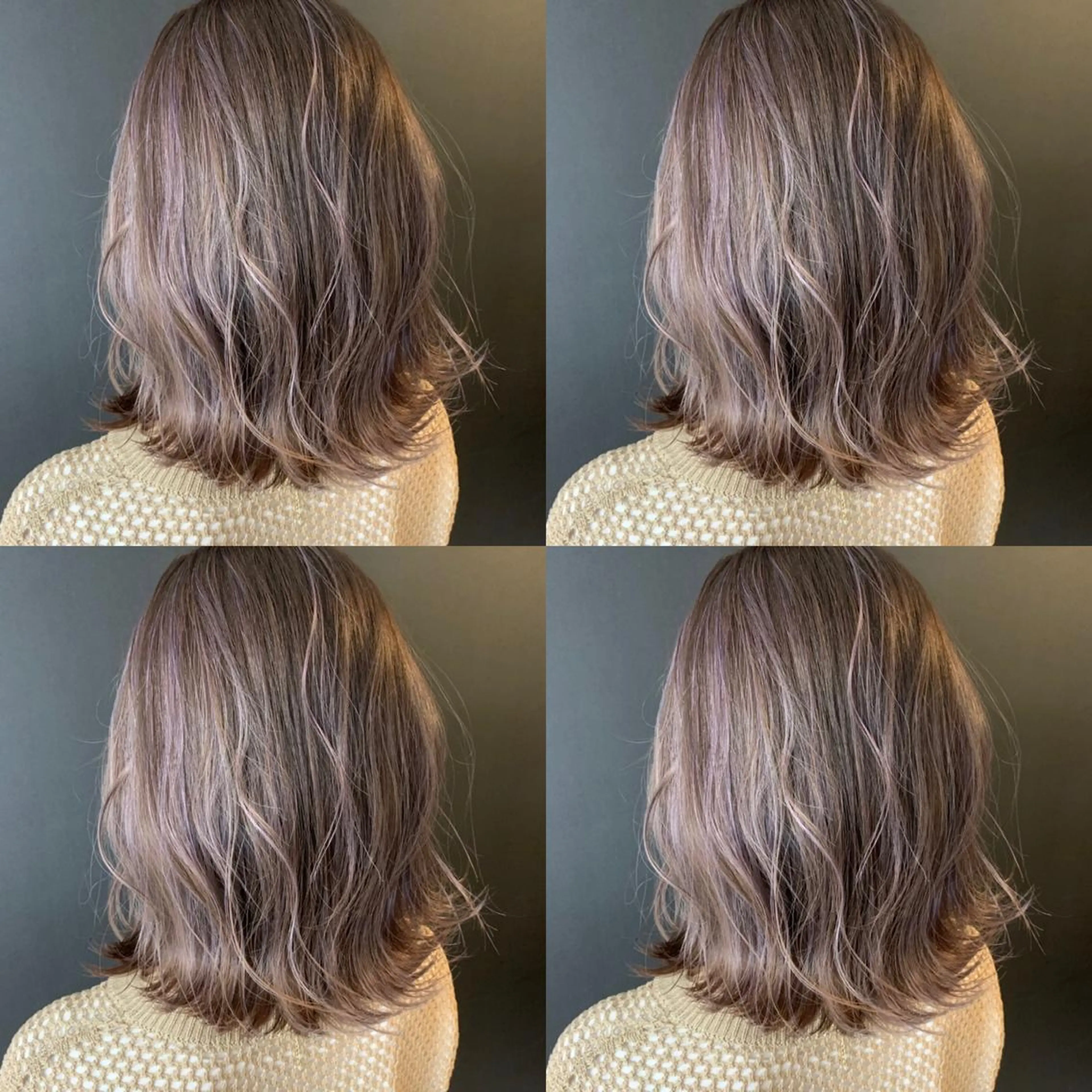 ショート カラー ラベンダーカラー ✨髪質改善✖︎顔周り レイヤー✨ナカムラのヘアスタイル