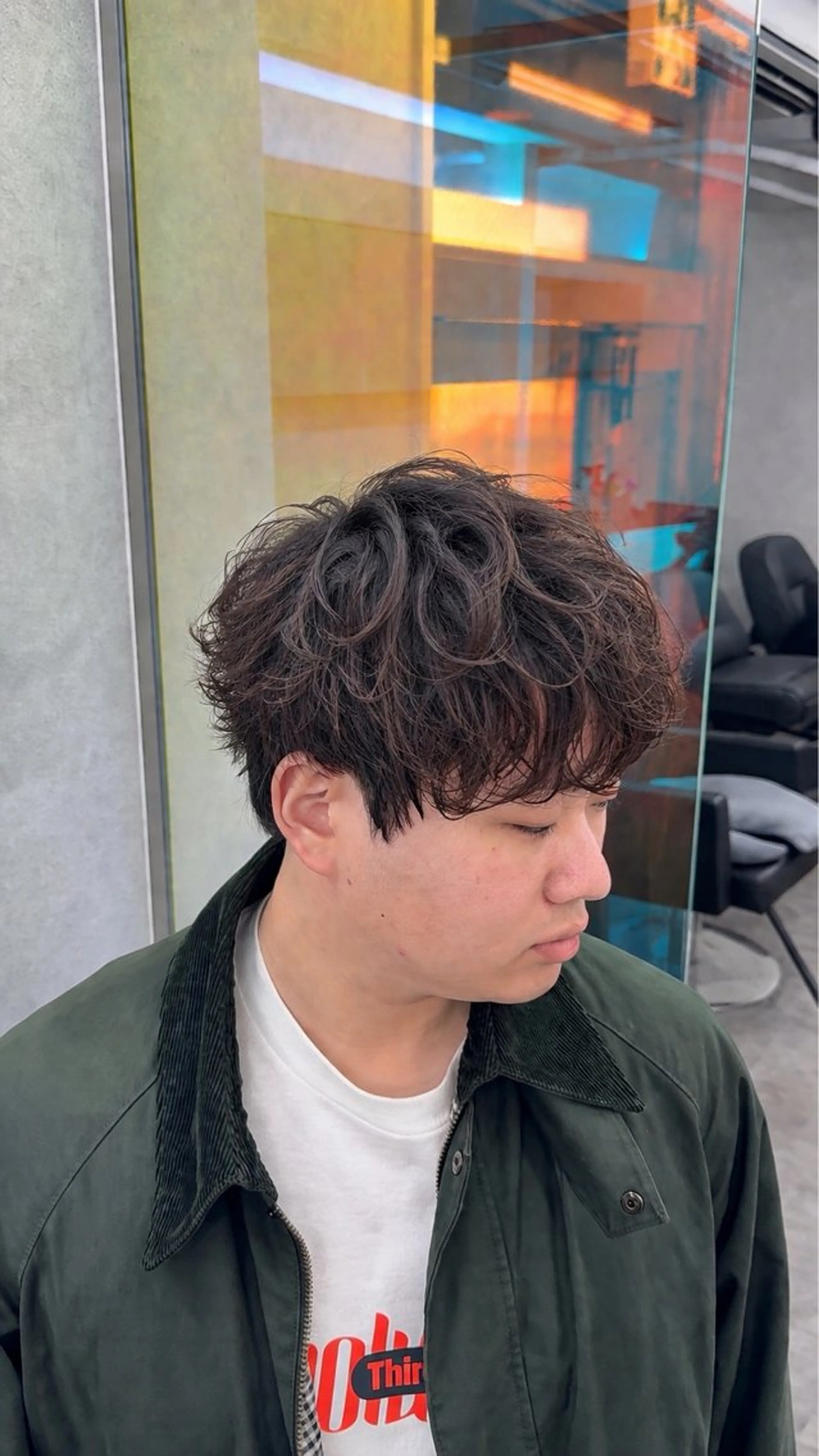 ショート カット パーマ 齊藤 大地のヘアスタイル