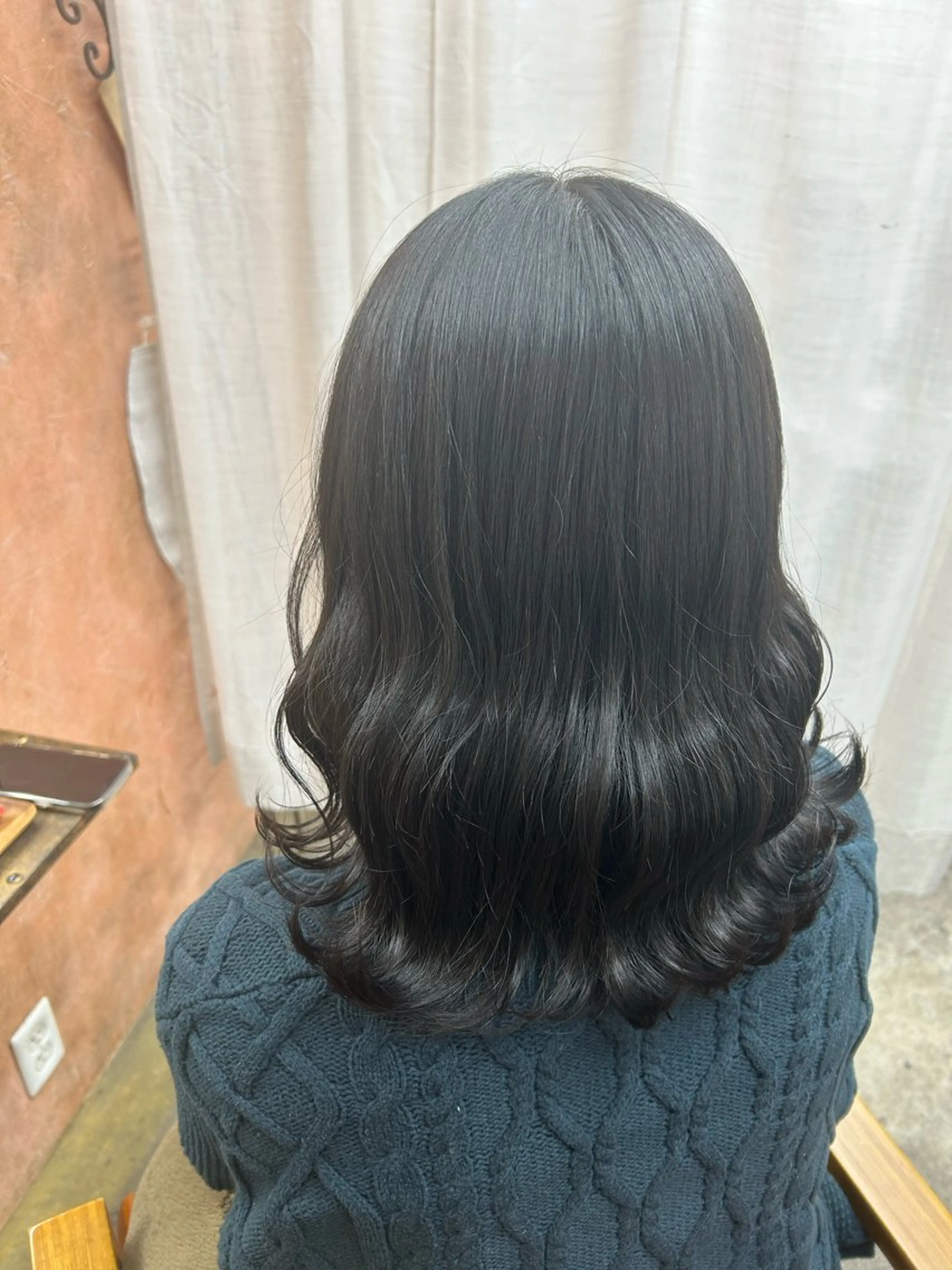 ミディアム ヘアカラー Retsu /UniQのヘアスタイル