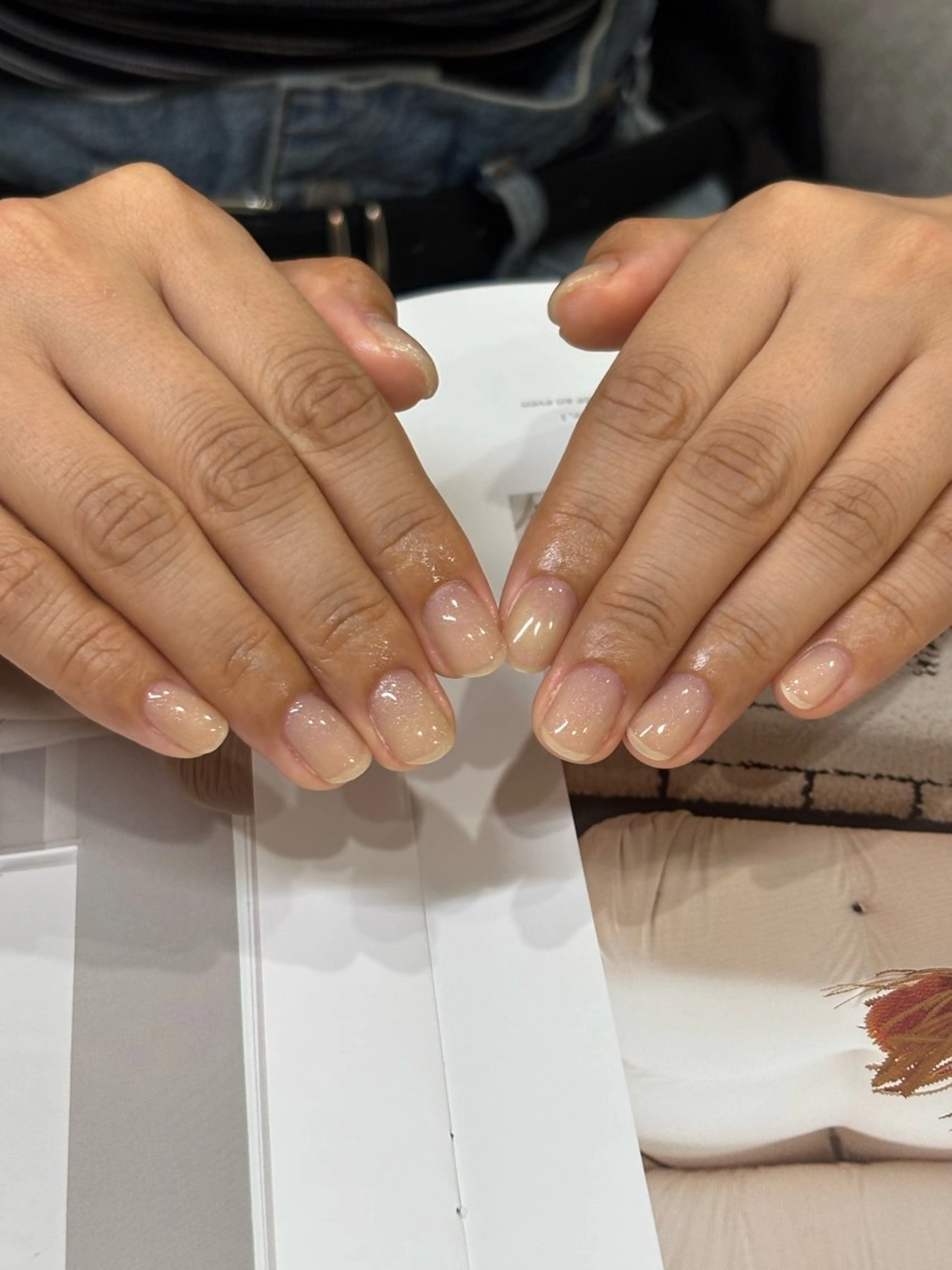 ネイル オフィスネイル ハンドネイル HARUNOKA kotoneのネイルデザイン