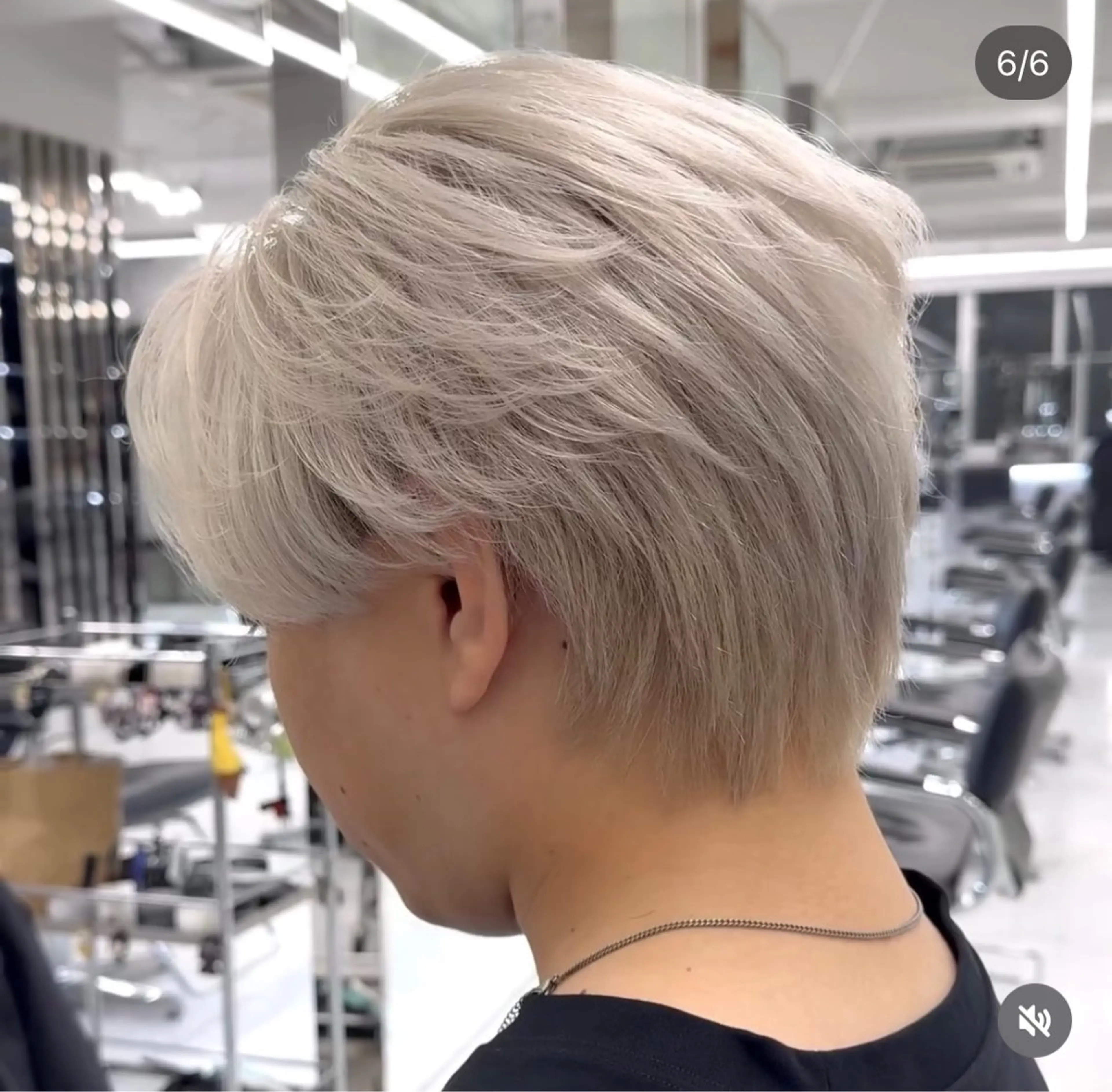 ショート ヘアカラー トリートメント ヘアセット 蛯原 興輝のヘアスタイル