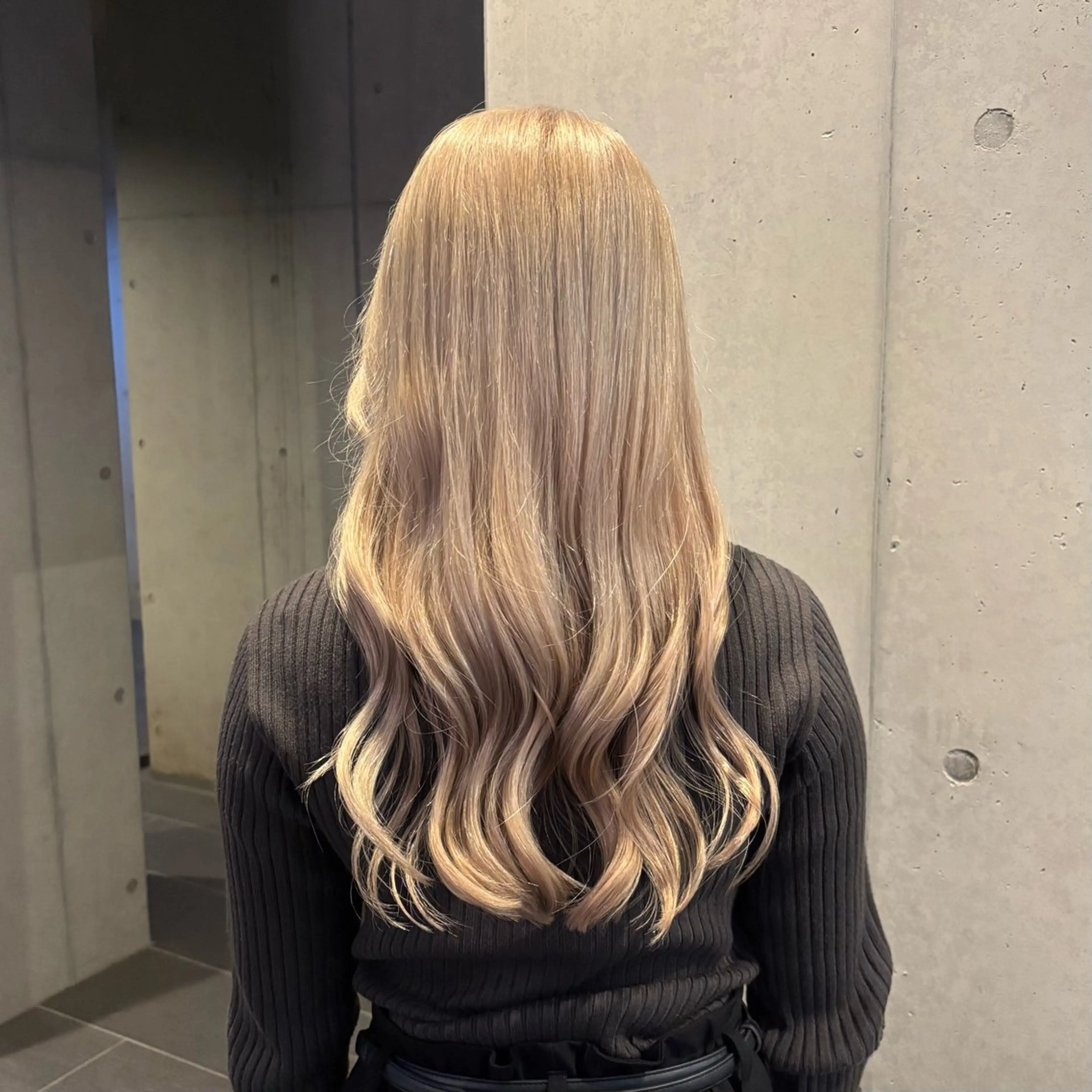 ❤︎【ロング料金なし】ダブルカラー（リタッチ＋カラー）＋3stepトリートメントの写真