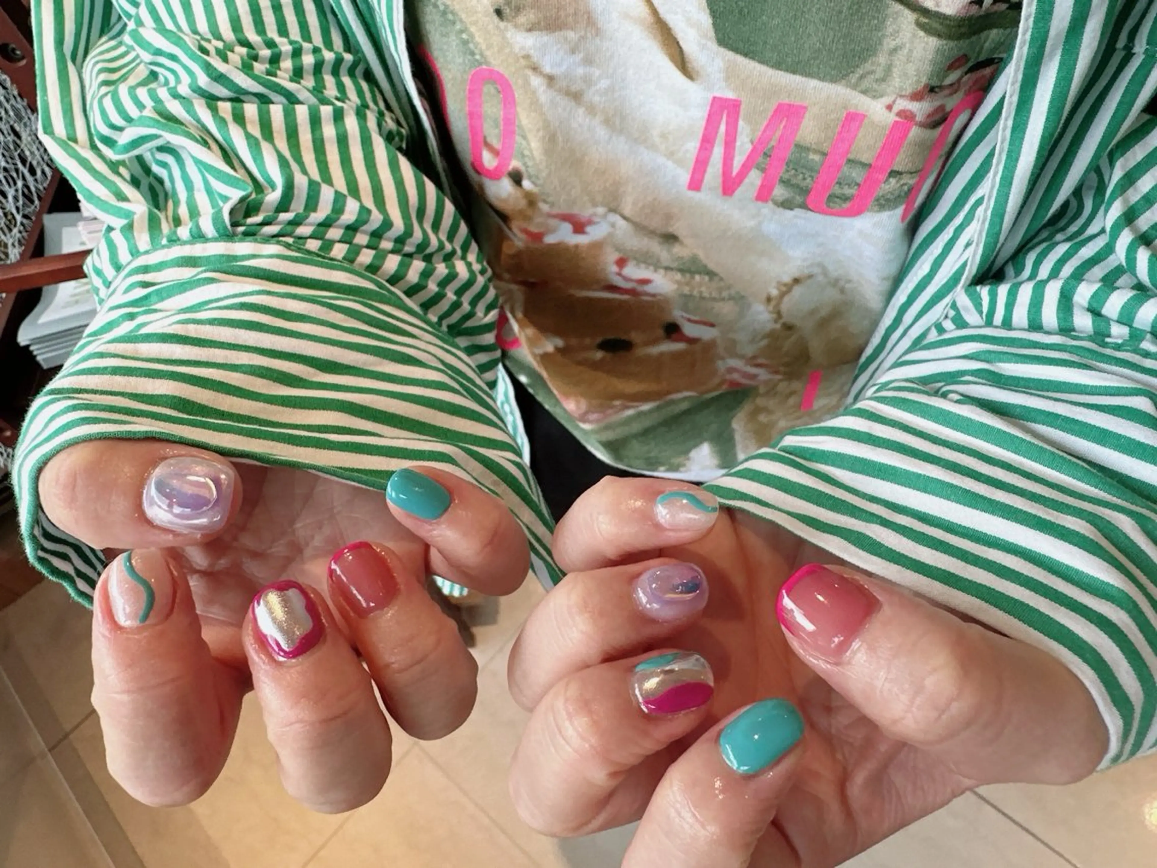 ネイル レナークアリア ネイリスト高橋のネイルデザイン