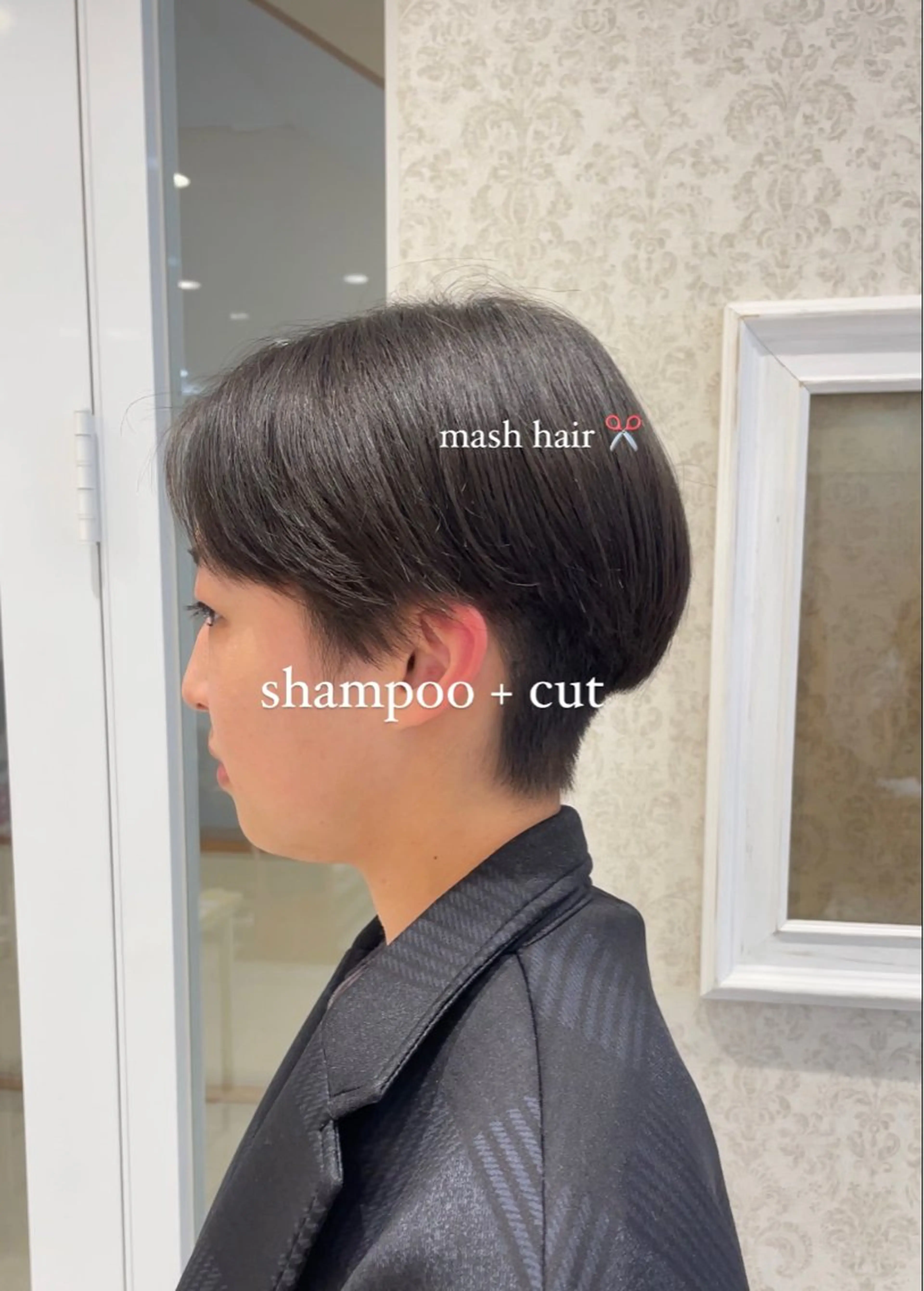 ショート ブリーチなしカラー/ 暖色カラー/艶カラーのヘアスタイル