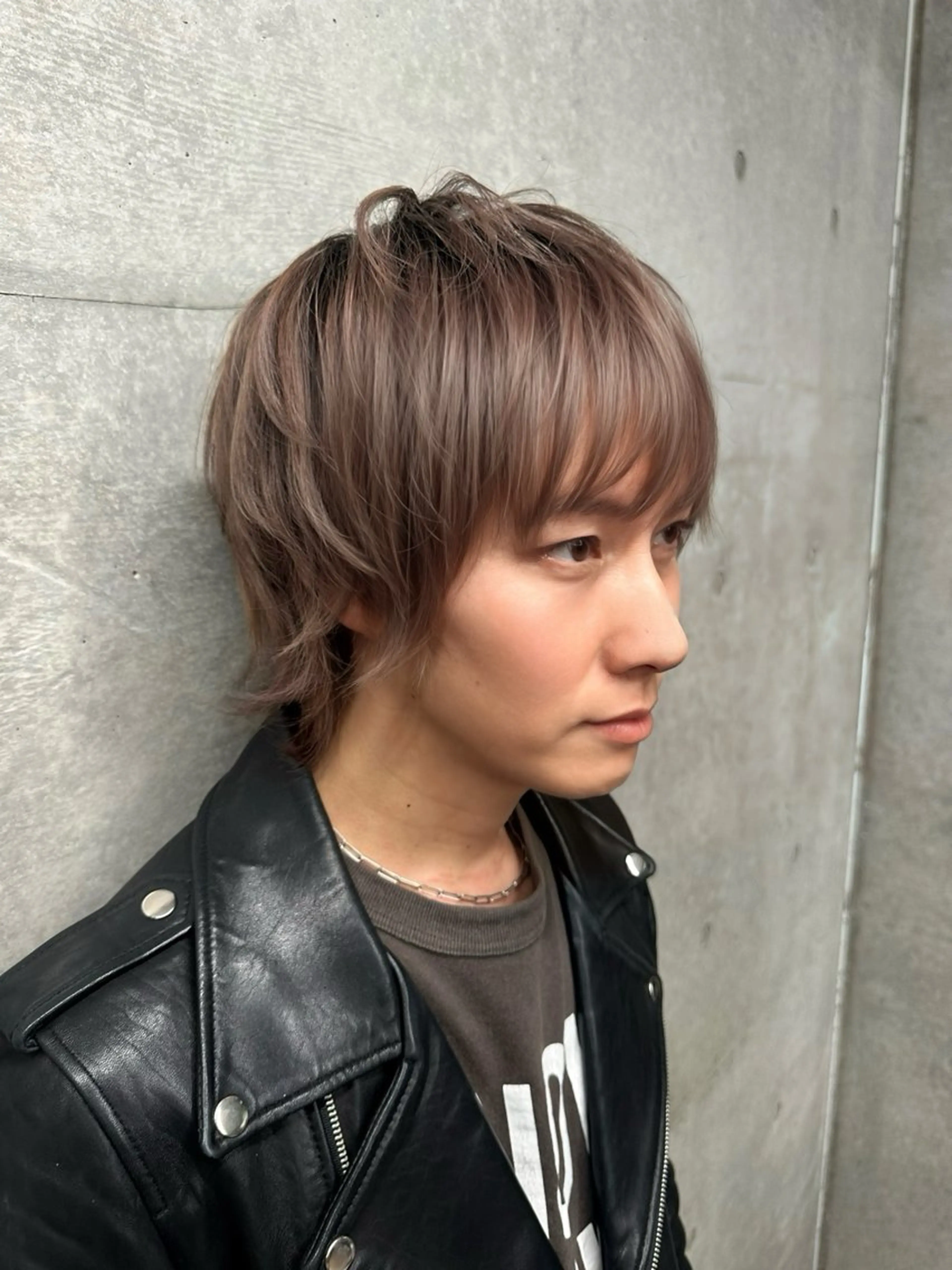 ショート カラー メンズ カット ヘアカラー トリートメント 原宿アンリ 山下卓也のヘアスタイル