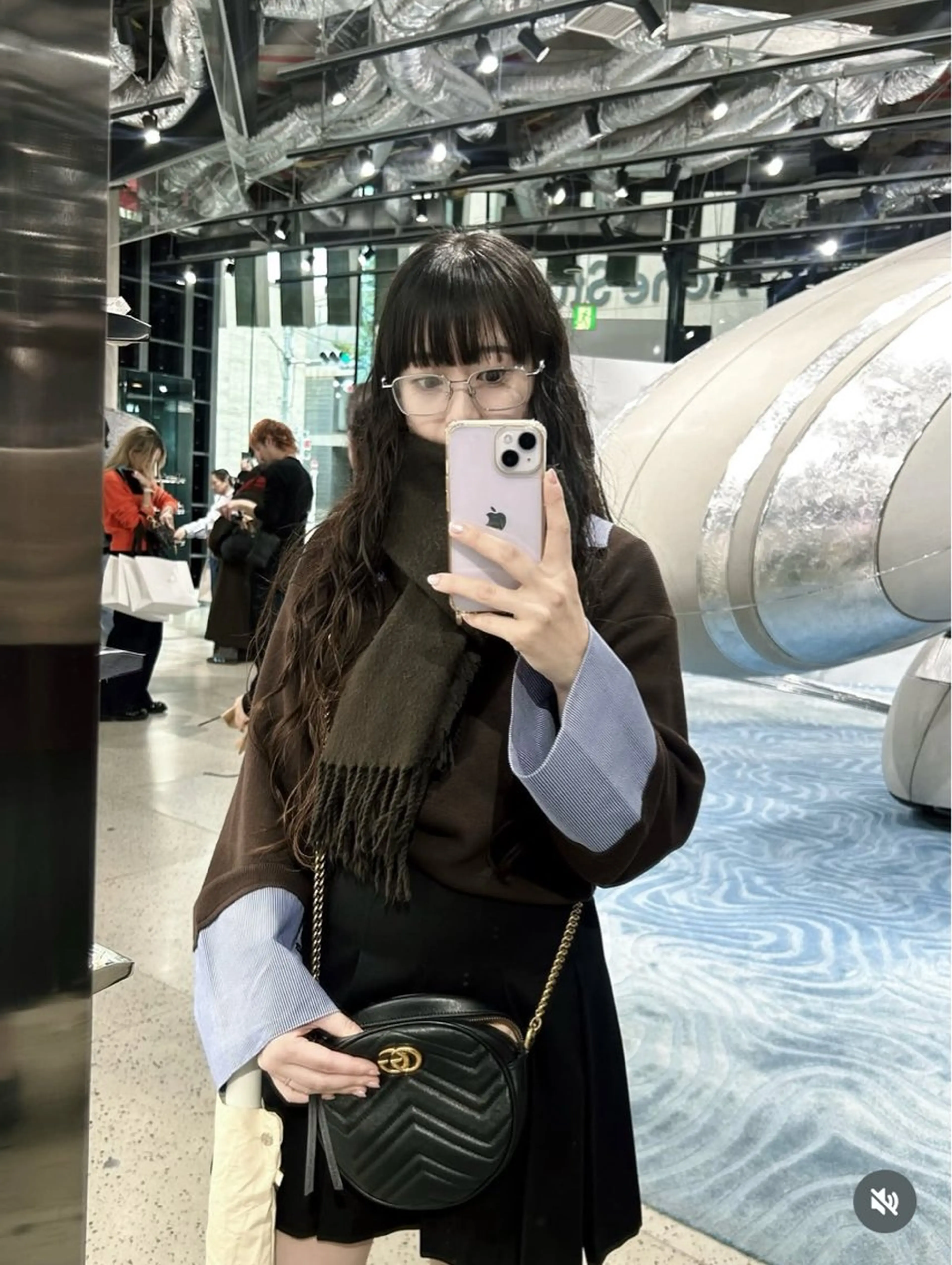 セミロング カラー カット ヘアカラー stylist 🌸 kana.のヘアスタイル