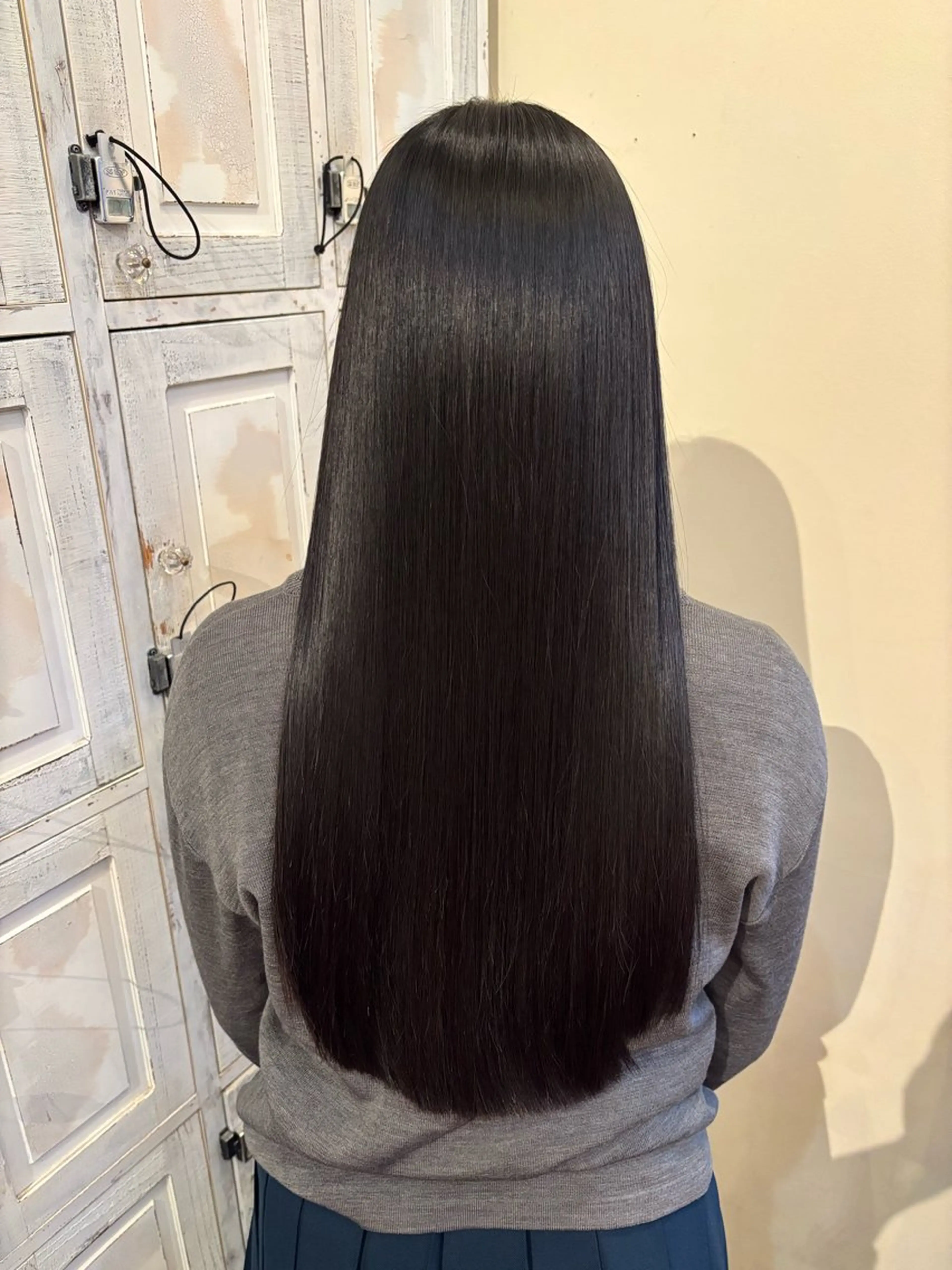 🌿〔似合わせカット〕〔酸性ストレート〕〔プレミアムトリートメント〕の写真