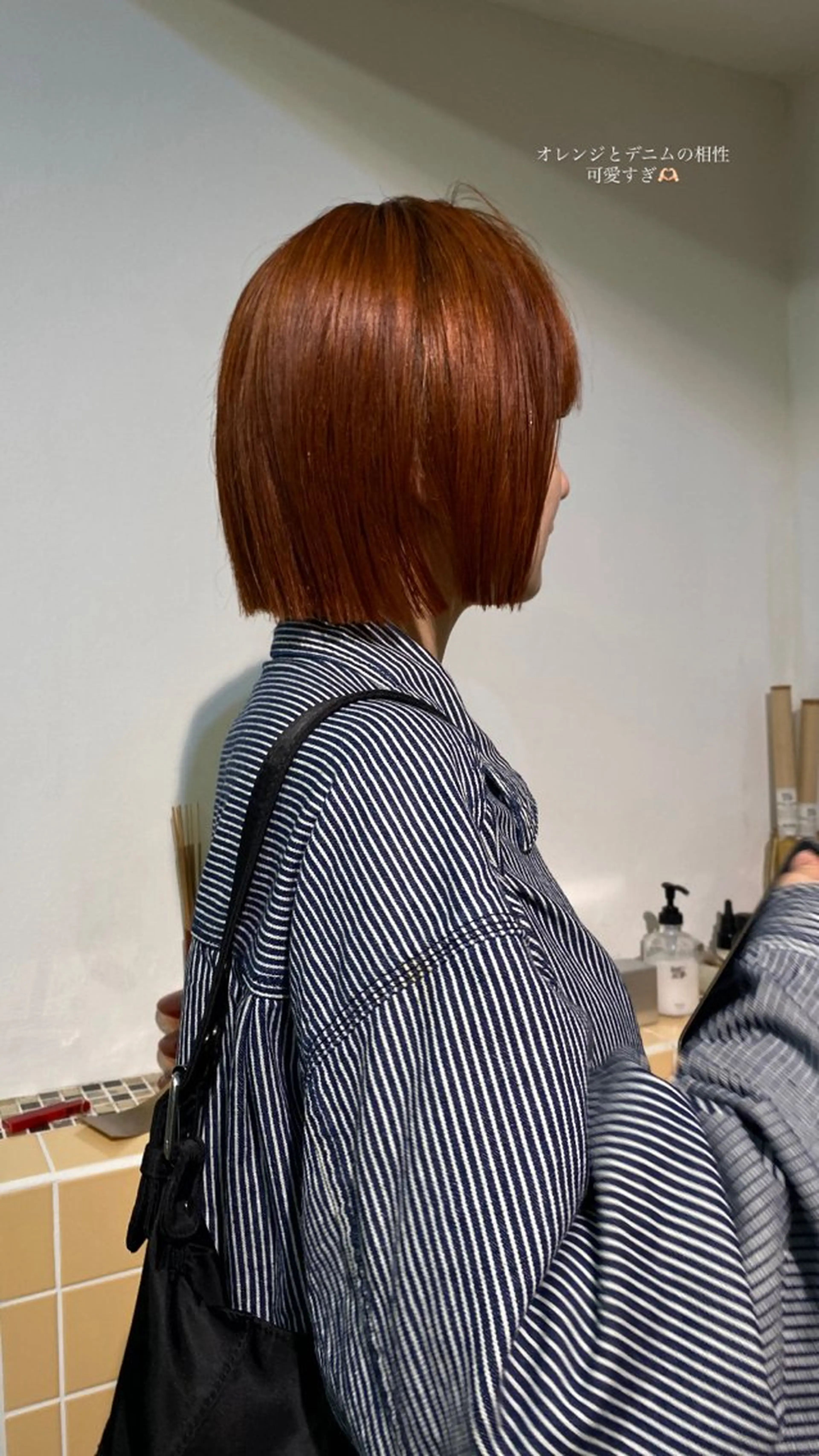 ミディアム カラー iroha/ n.w.h🎀のヘアスタイル