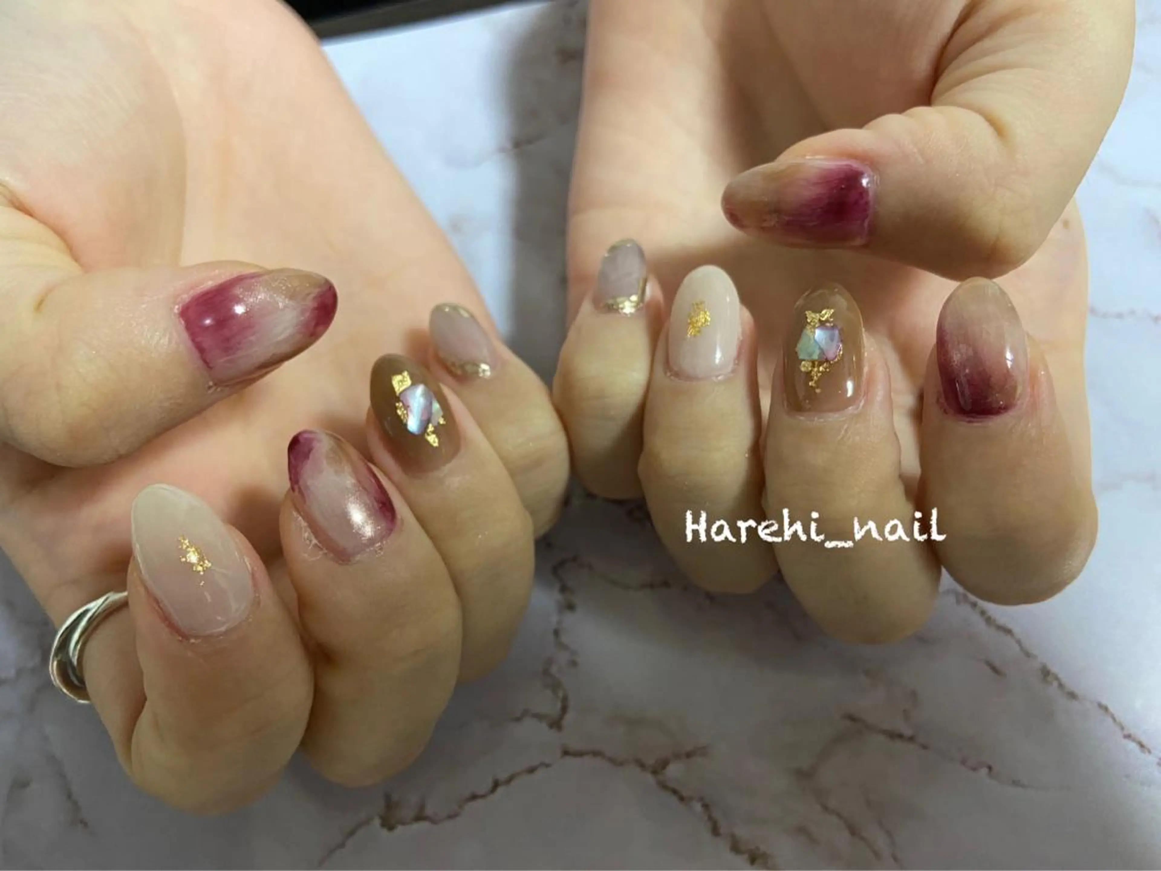 ネイル ハンドネイル Harehi_ nailのネイルデザイン