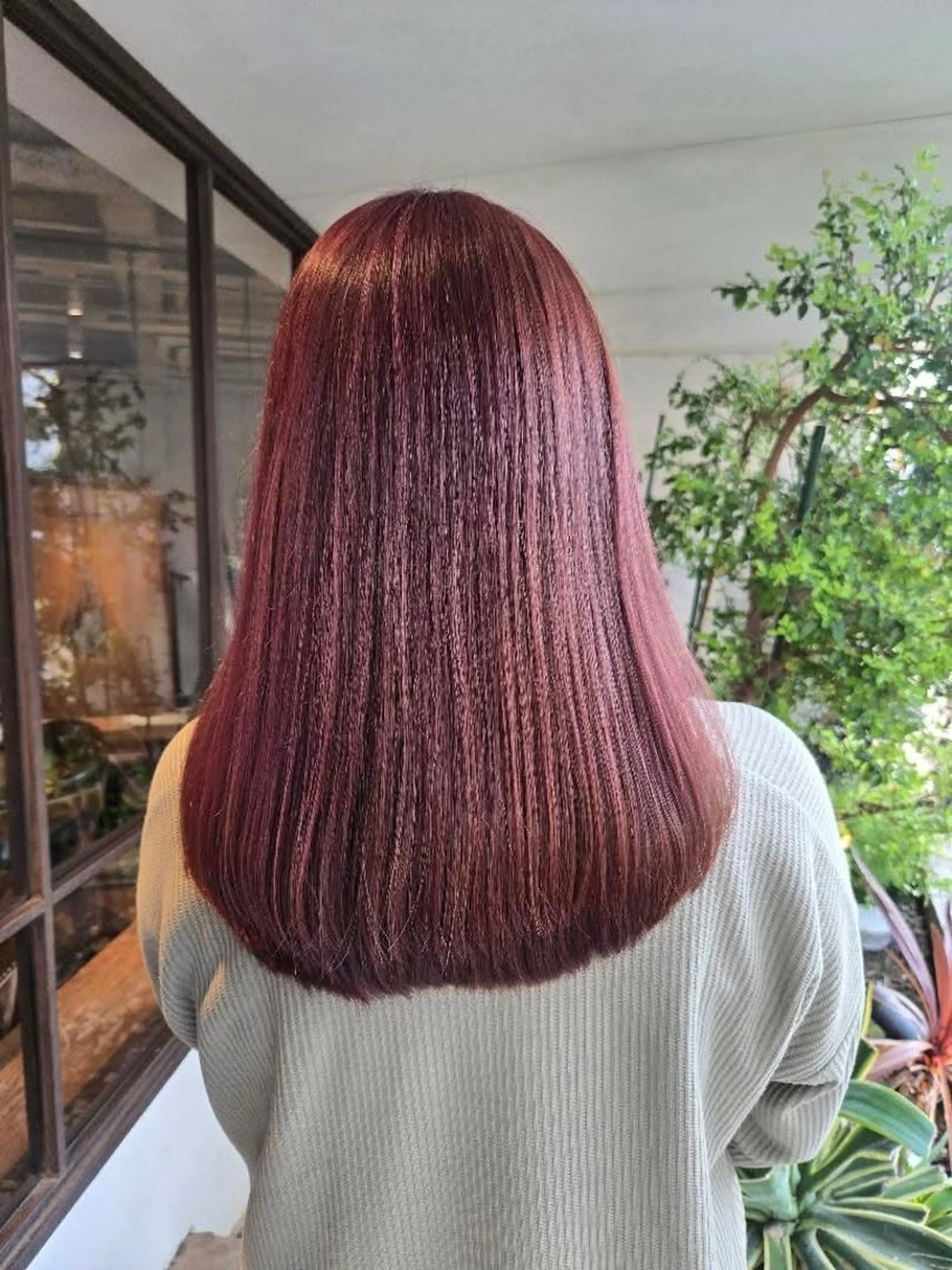 ロング カラー カット ヘアカラー IT’s所属・韓国好き🇰🇷 美容師MIKUのヘアスタイル