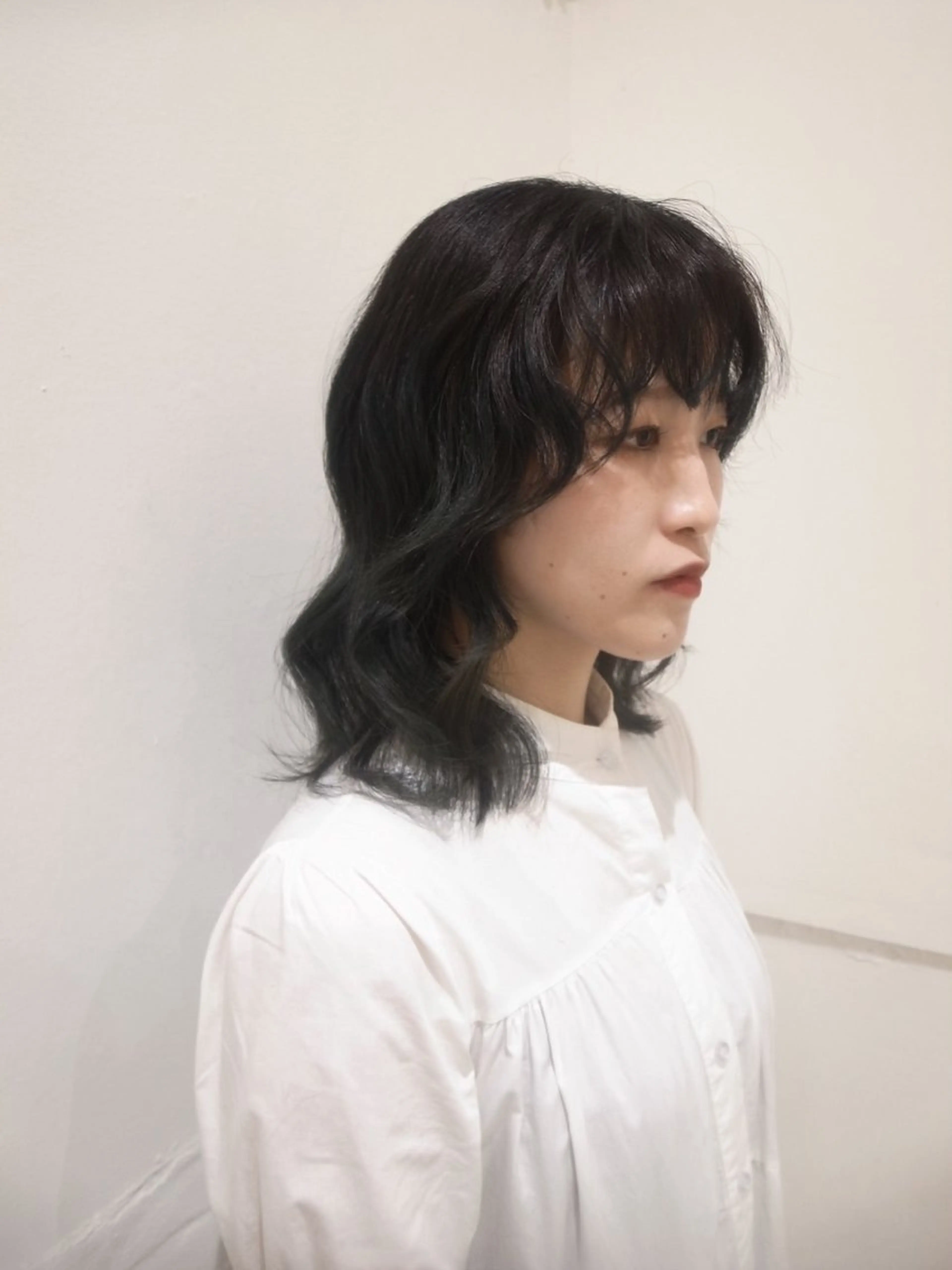 ミディアム カラー maki @pullnocのヘアスタイル