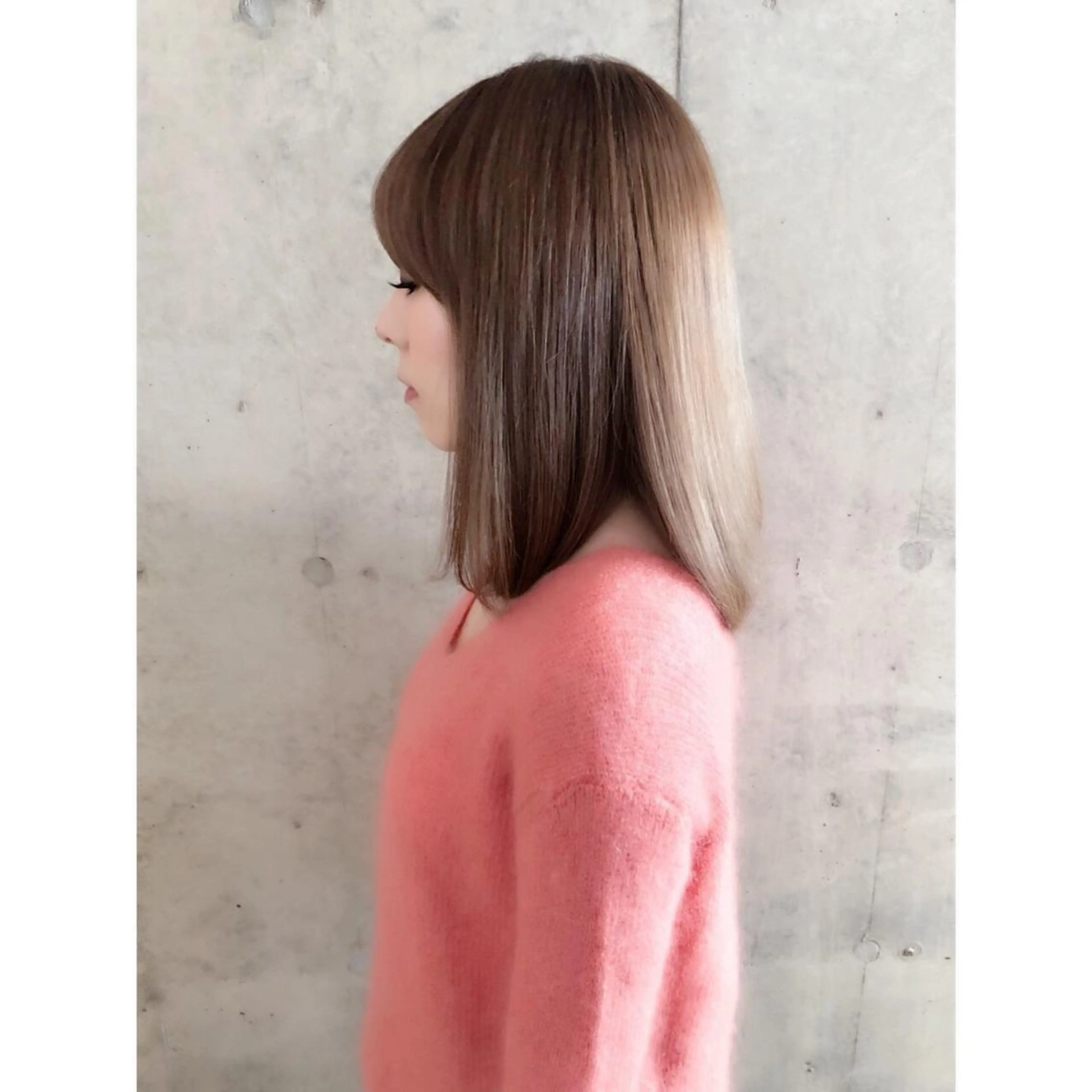 ミディアム カラー ヘアカラー トリートメント ヘッドスパ 野口 秀人 🫧髪質改善🫧のヘアスタイル