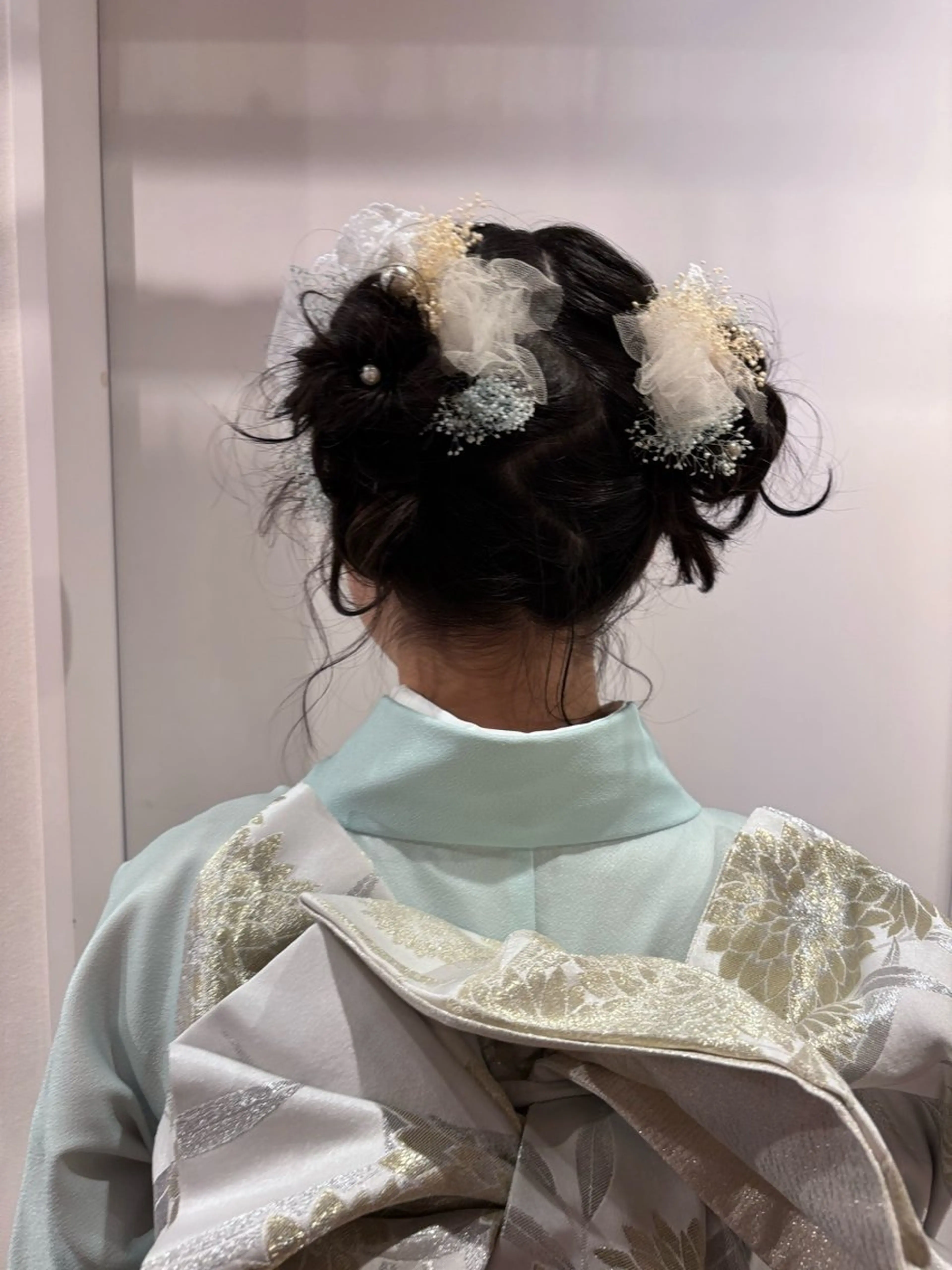 ミディアム 中山 郁恵のヘアスタイル