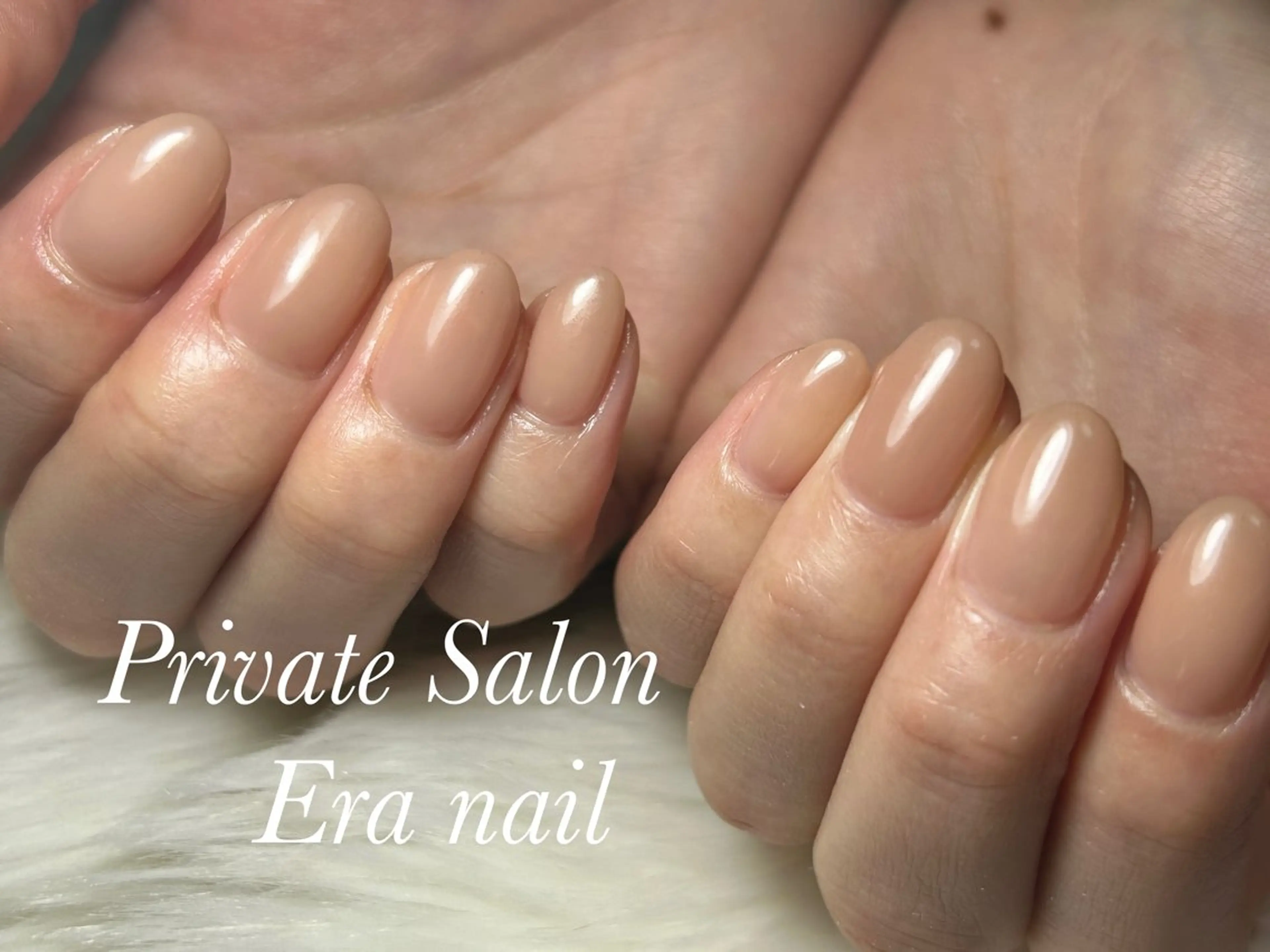 ネイル ワンカラーネイル ハンドネイル Era nailのネイルデザイン