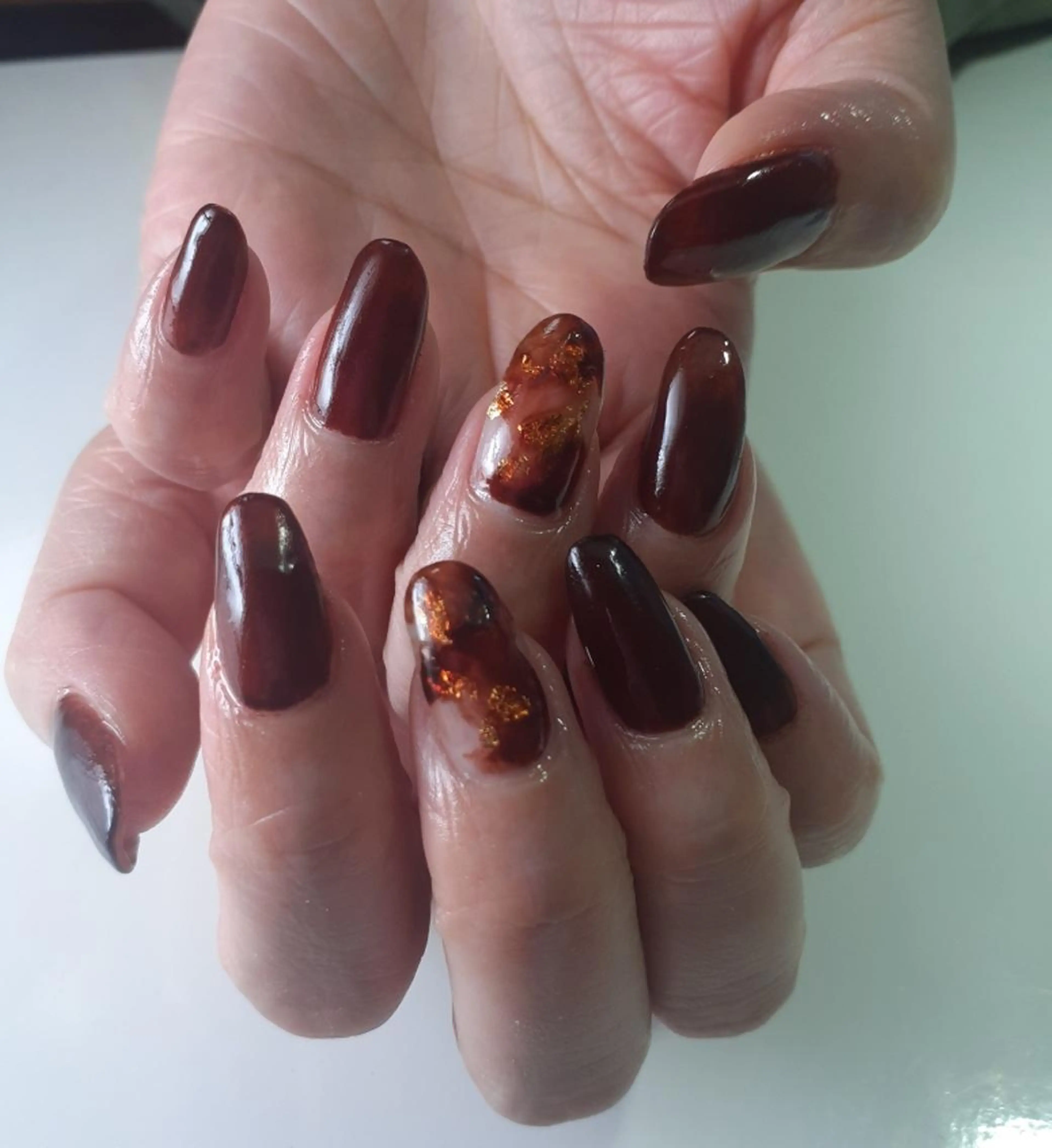 ネイル アートネイル ハンドネイル Maple saronのネイルデザイン
