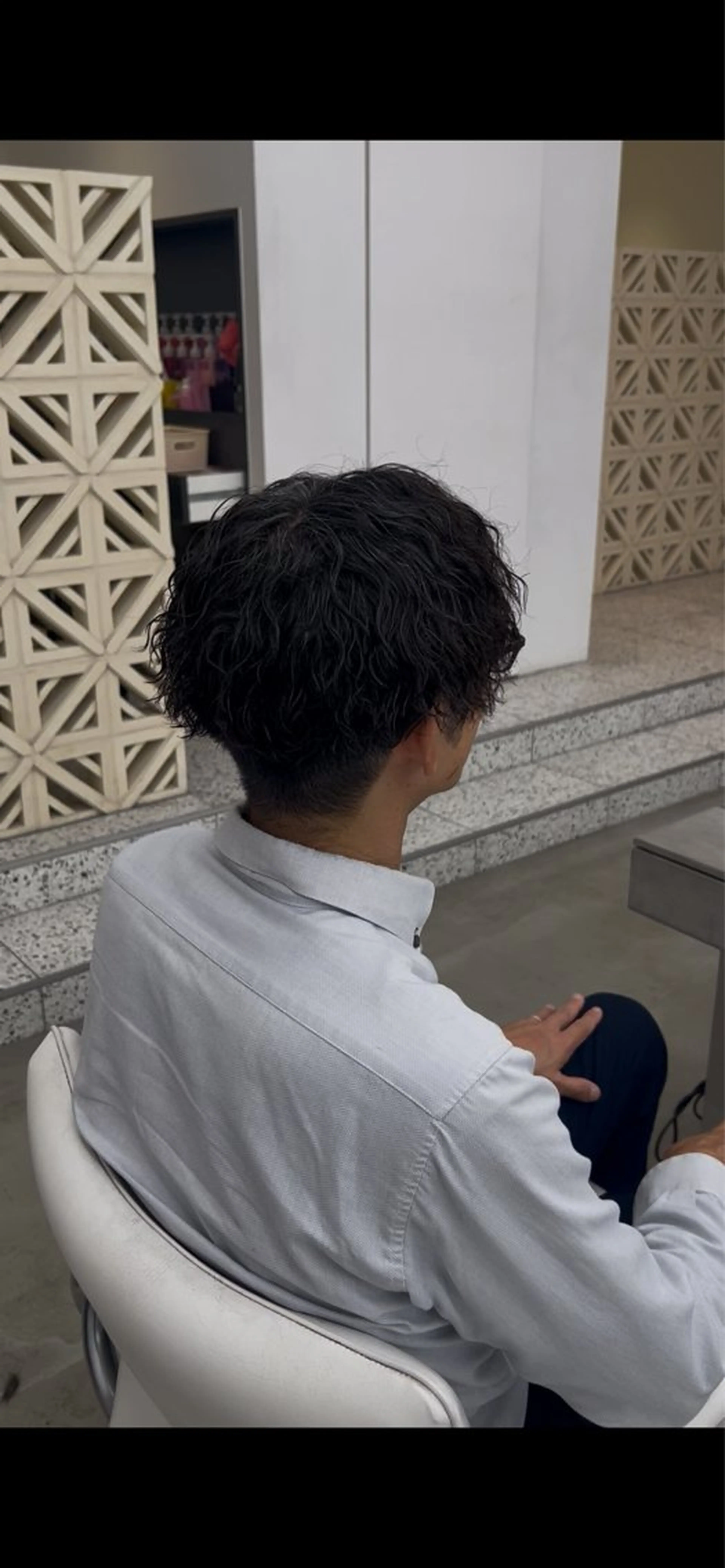 パーマ メンズ カット パーマ カイト/メンズカット /メンズパーマのヘアスタイル