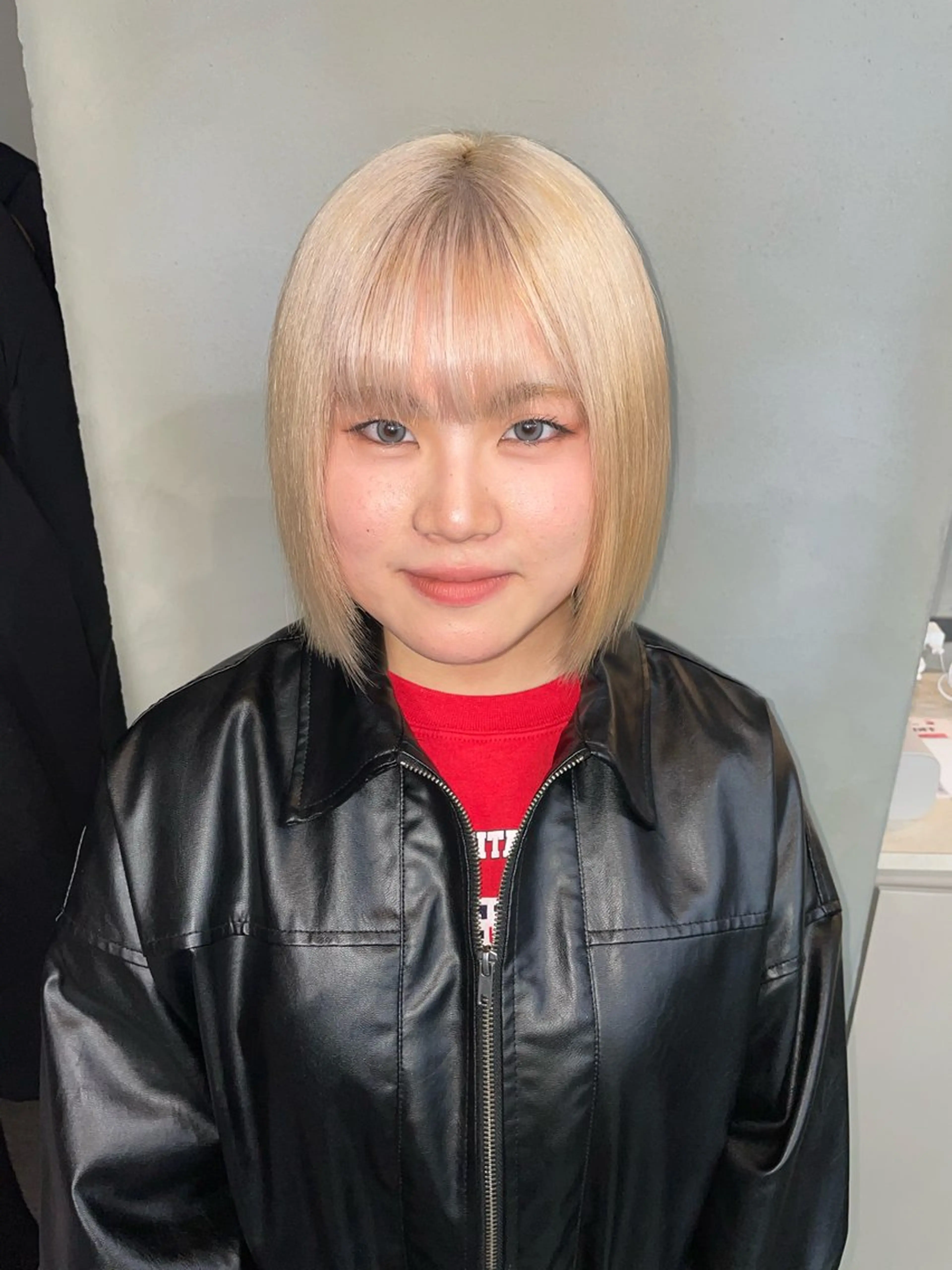 ミディアム ヘアカラー トリートメント qulim所属・qulim【クリム】 /ハイトーン/海音のヘアスタイル