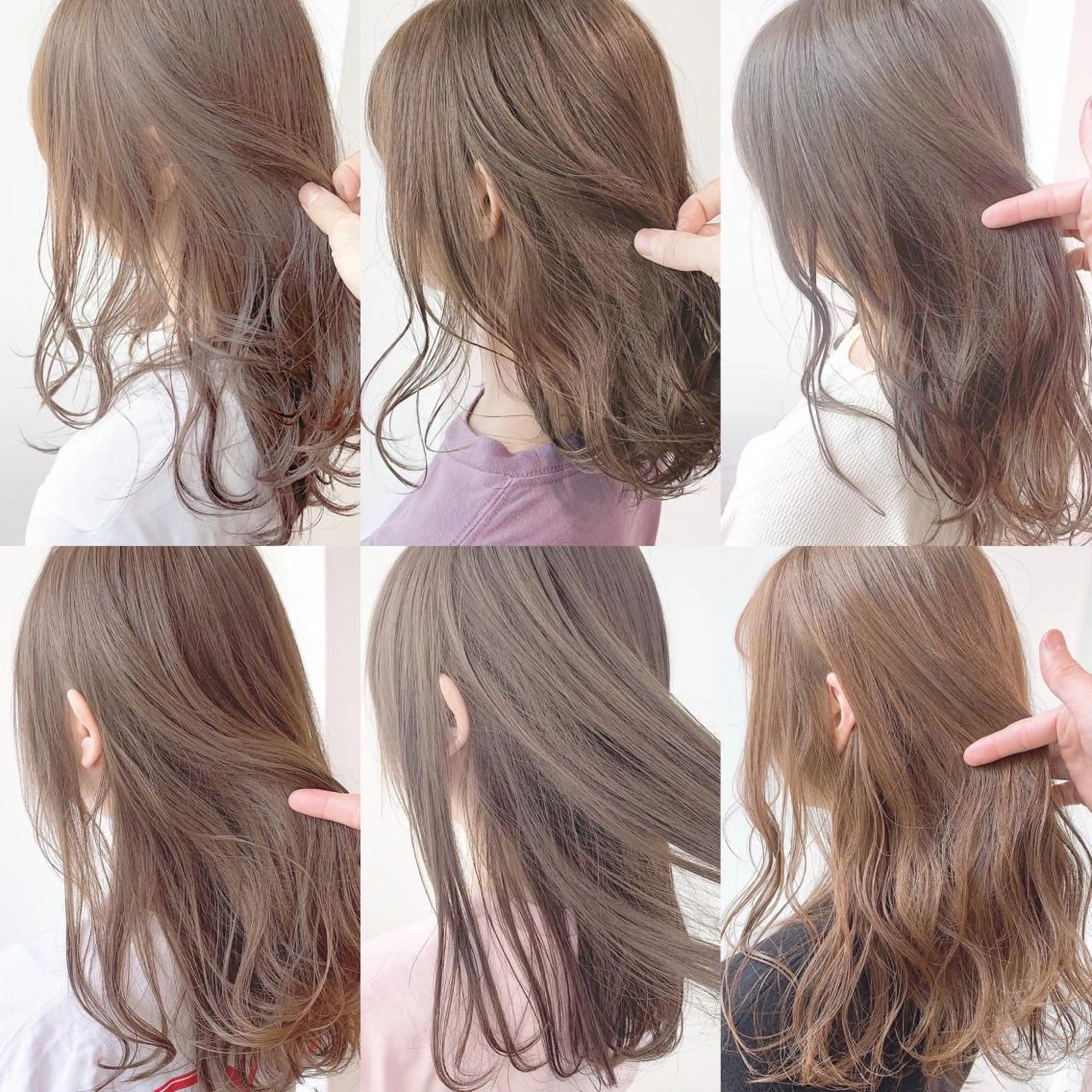 ミディアム カラー ヘアアレンジ 🩰透明感カラー♡ UTA🩰のヘアスタイル