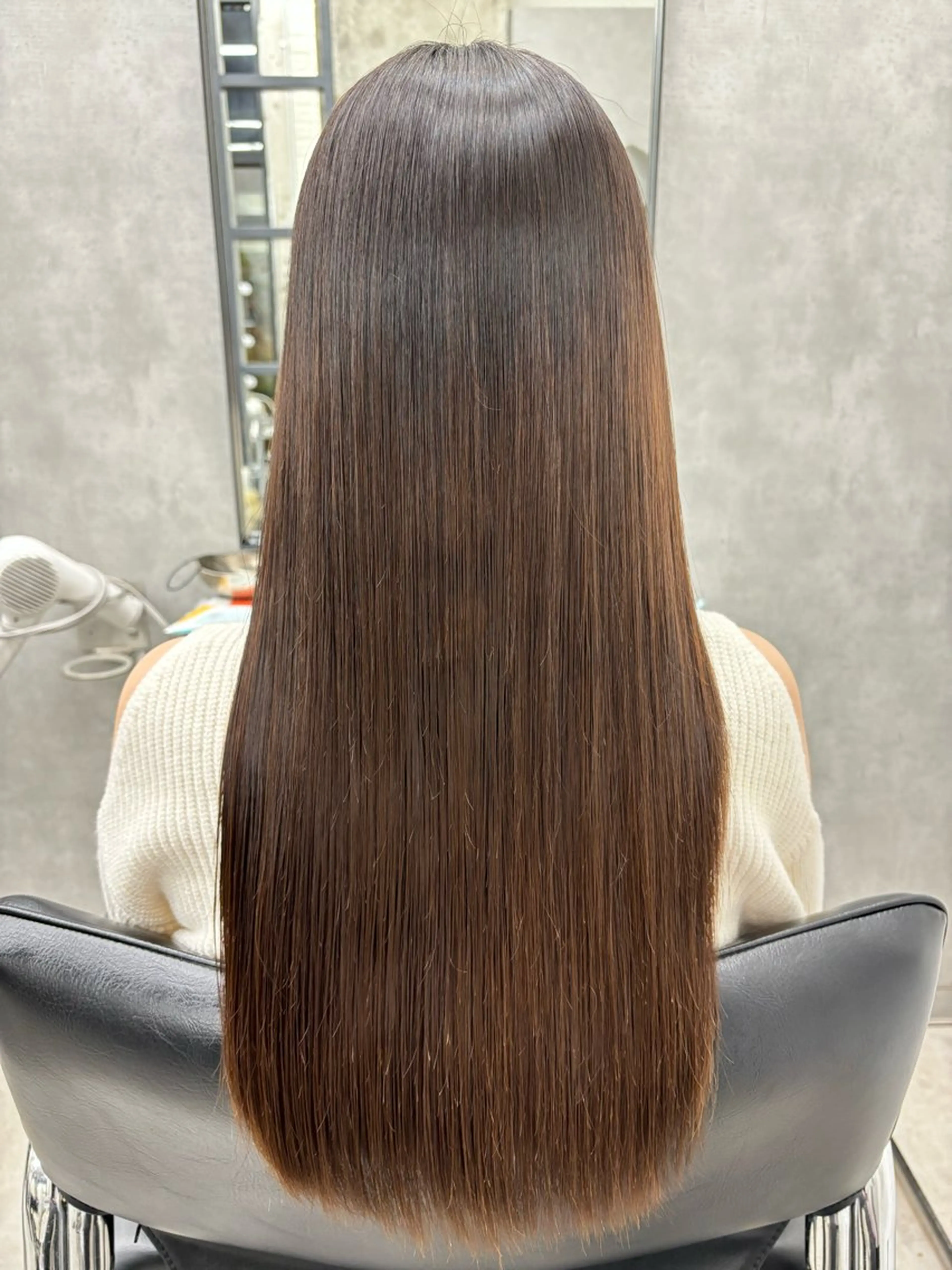 ロング カラー 髪質改善 縮毛矯正 トリートメント すぐ巻ける縮毛矯正 🍀勝倉　麗のヘアスタイル