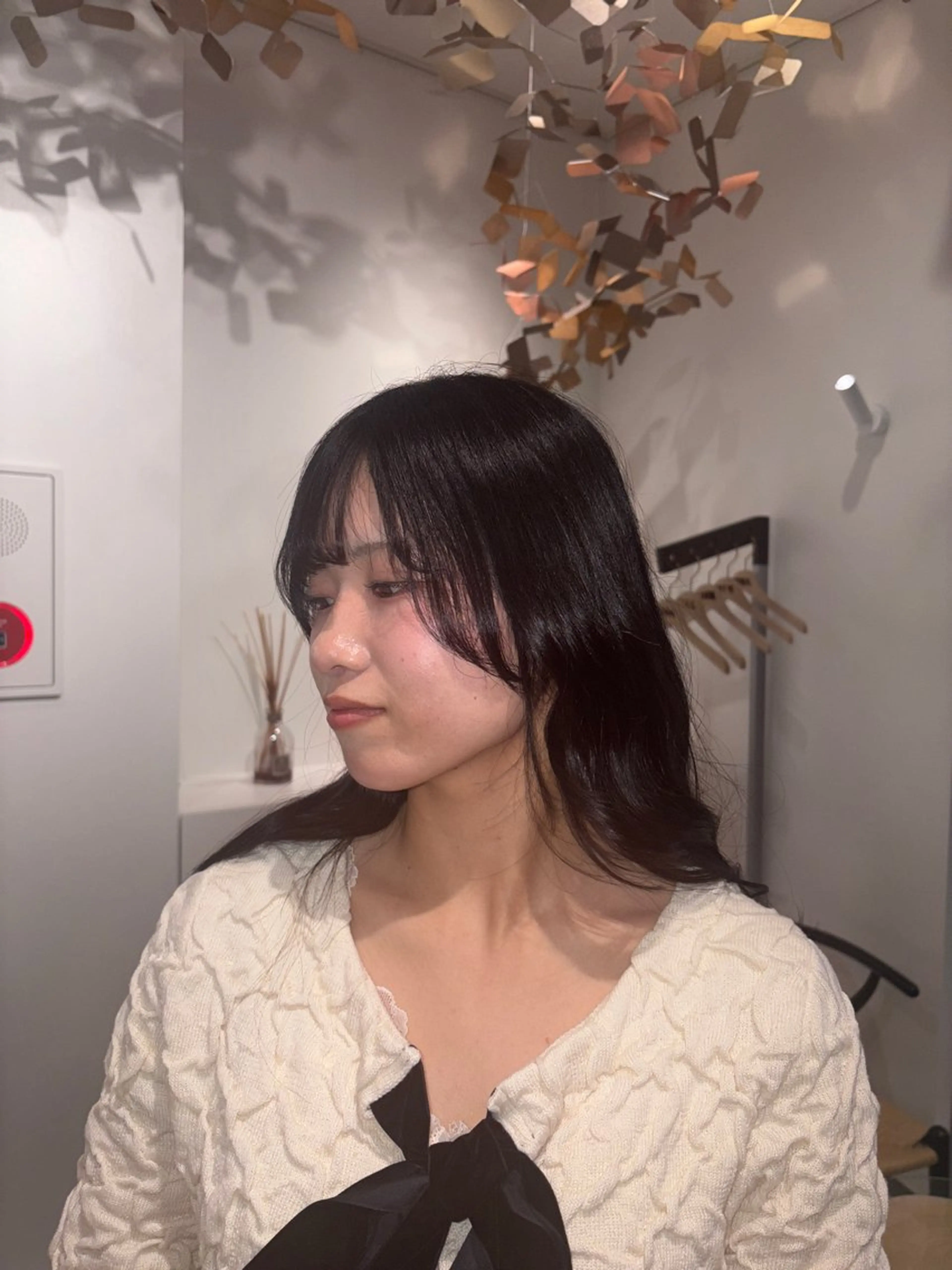 ロング カラー 顔周りカット カット ヘアカラー 宮木 海斗のヘアスタイル