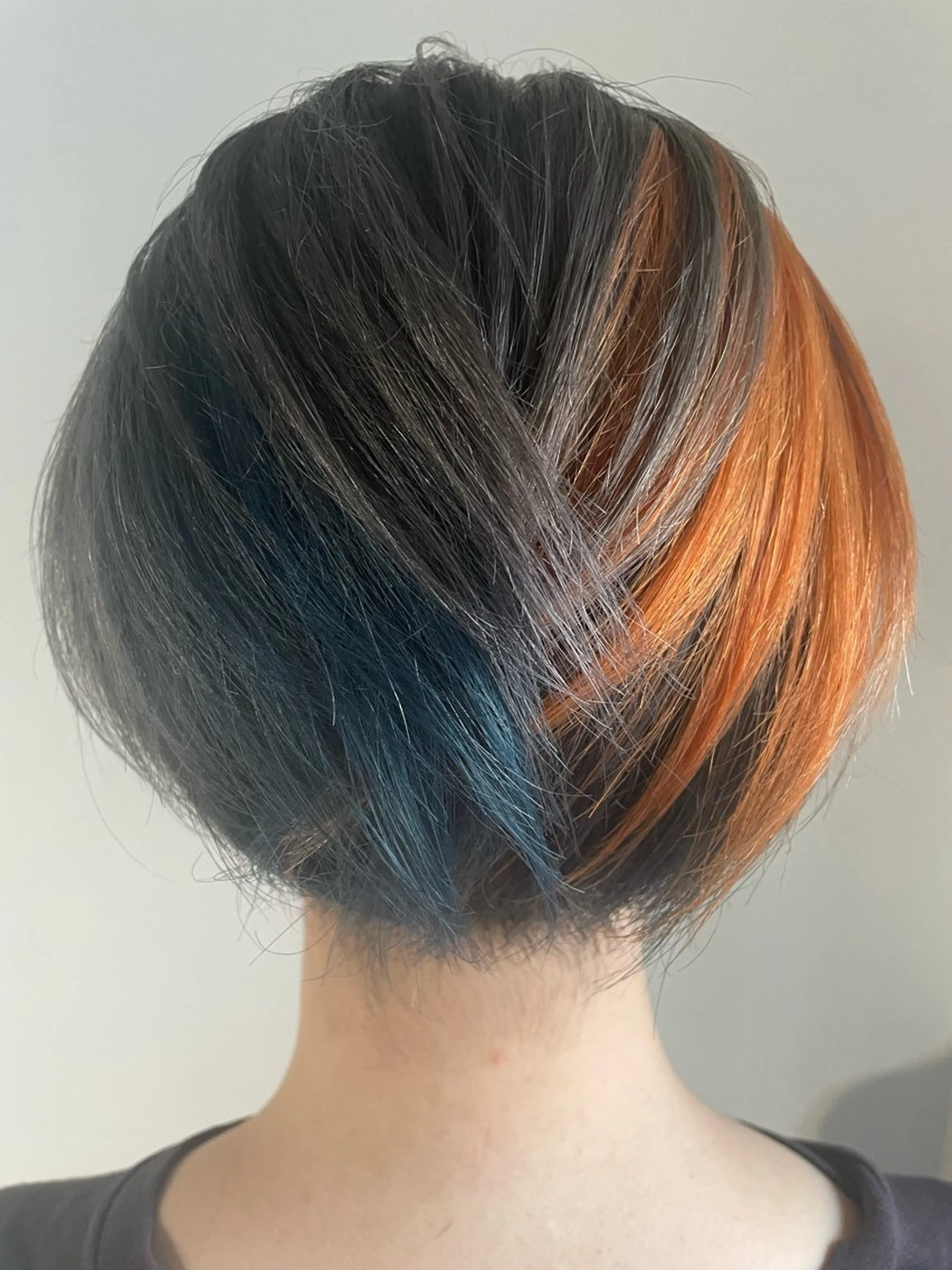 ショート カラー ヘアアレンジ キッズ カット ヘアカラー 透明感カラー/推しカ ラー☁️JURAのヘアスタイル