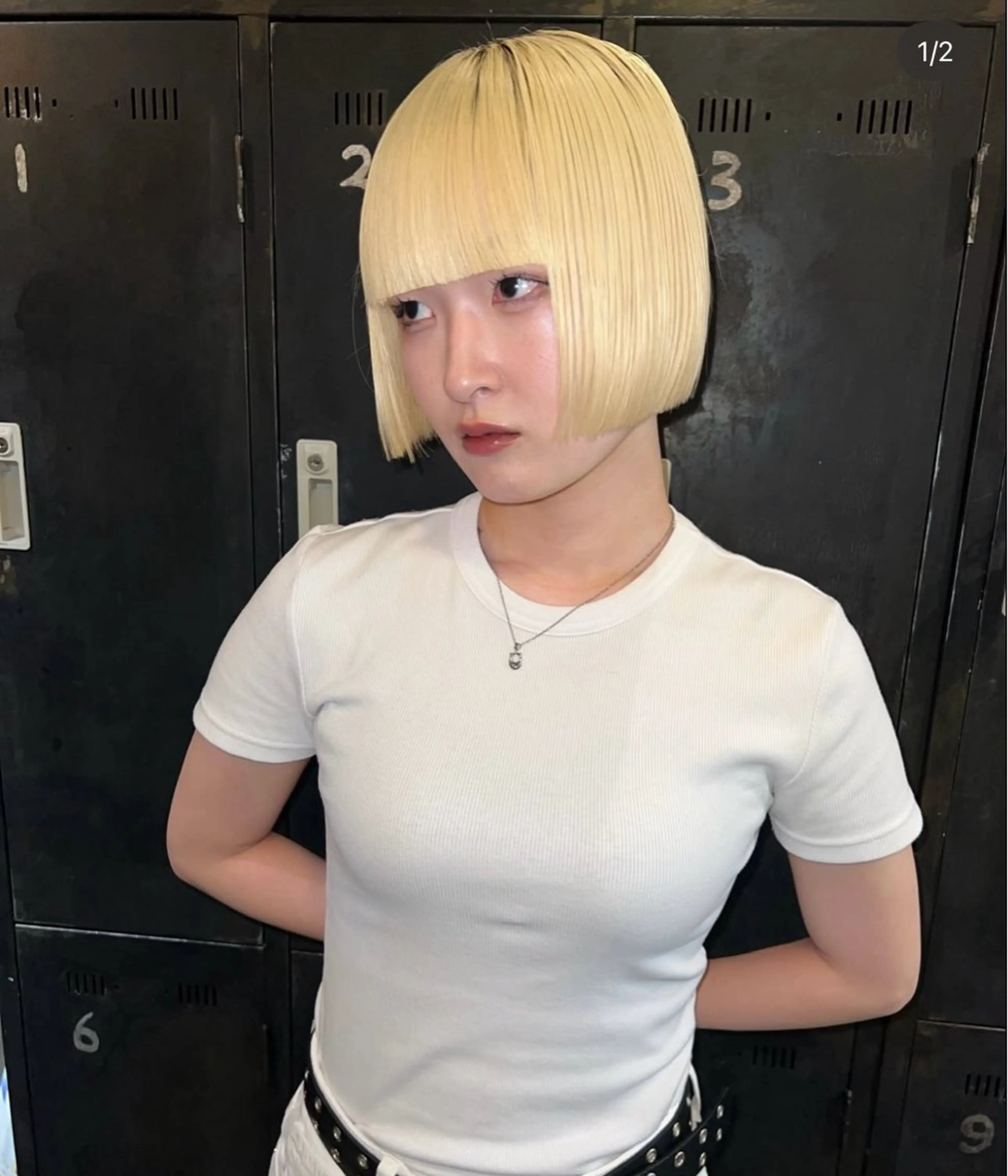 ショート カラー ハイトーン特化🤍 Ayakaのヘアスタイル