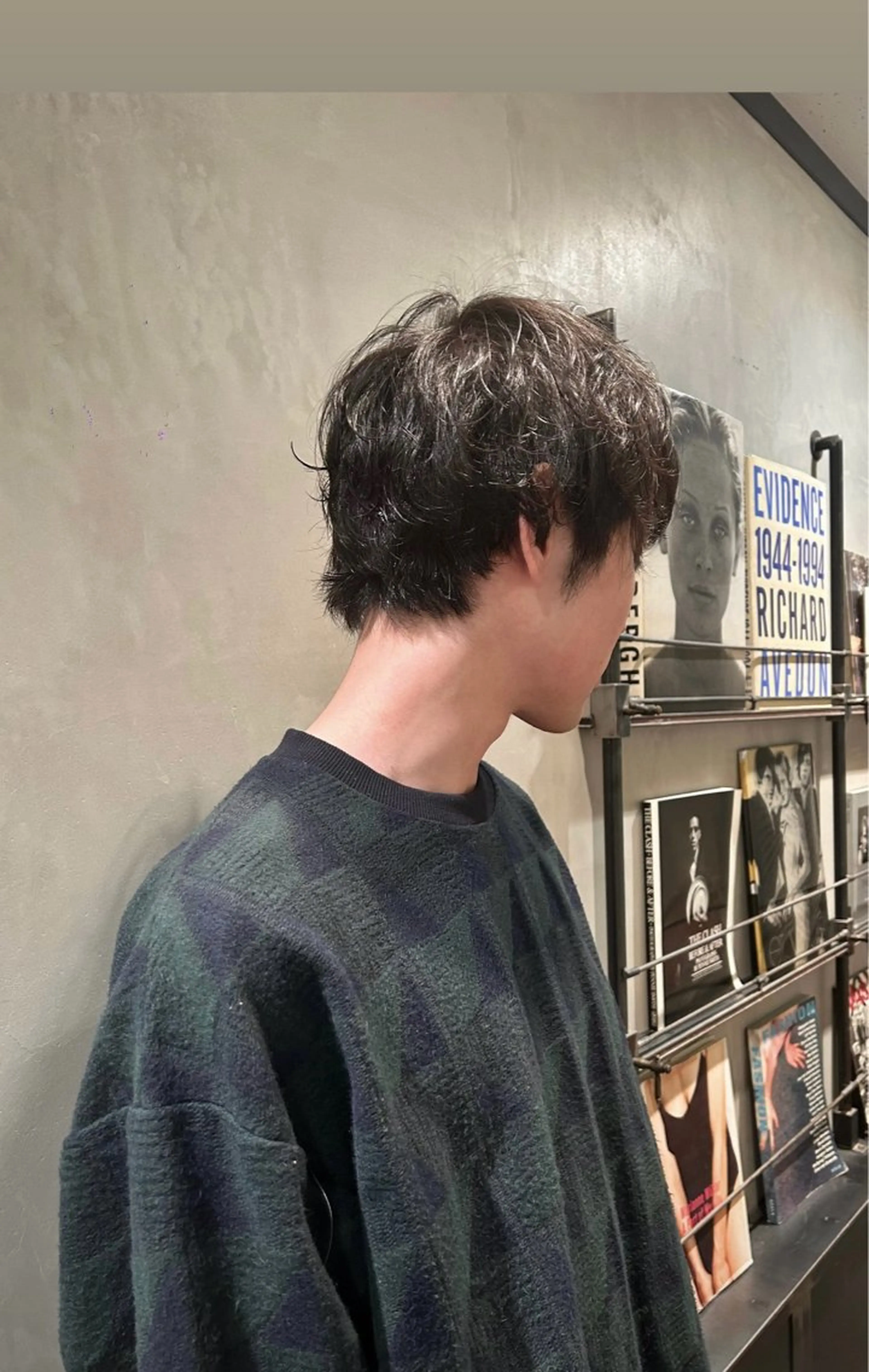 ショート パーマ メンズ カット パーマ タナカ カナ🫧のヘアスタイル